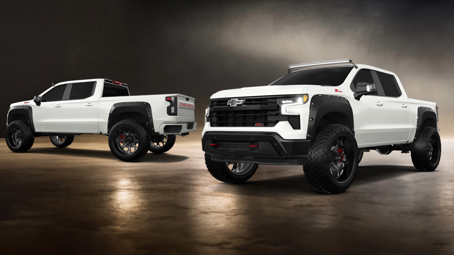 Chevrolet Silverado 1500 Crew Cab 5.8 ft box 4 Door pickup truck 2023 tuning