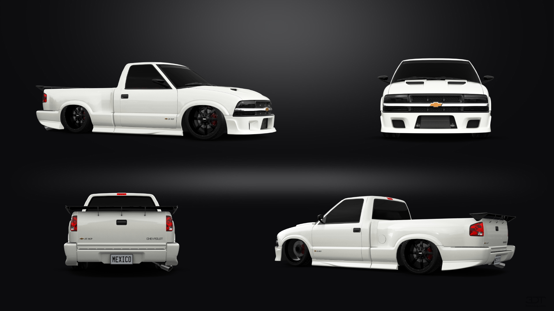 Chevrolet S-10 Stepside 2 Door pickup truck 1999