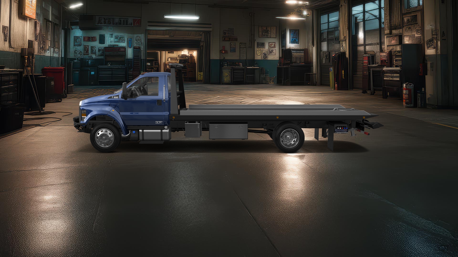 Ford F-650 Tow Truck Pickup 2016 tuning