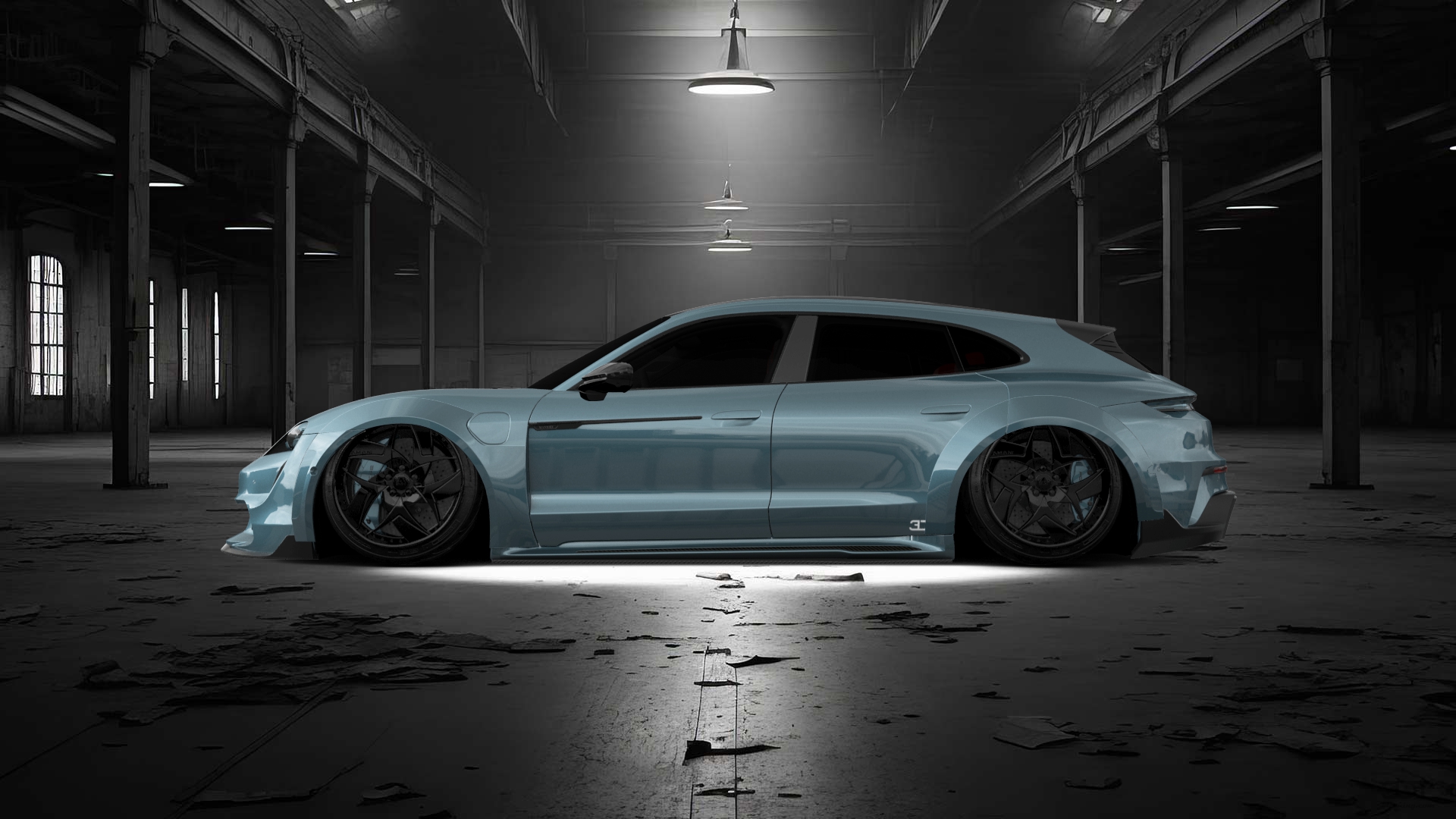 Porsche Taycan Sport Turismo Shooting Brake 2019 tuning