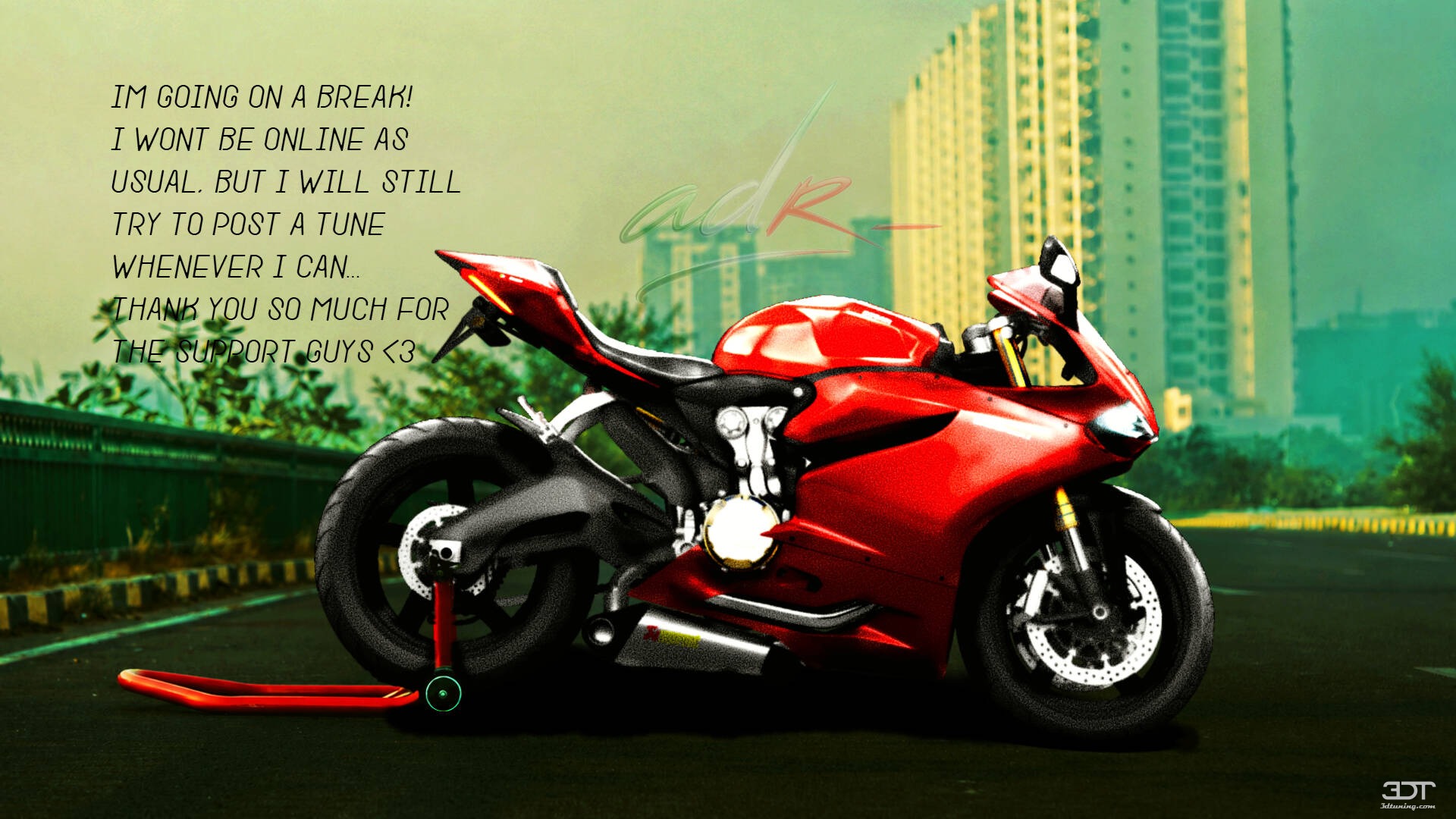 Ducati 899 Panigale Sport Bike 2015 tuning