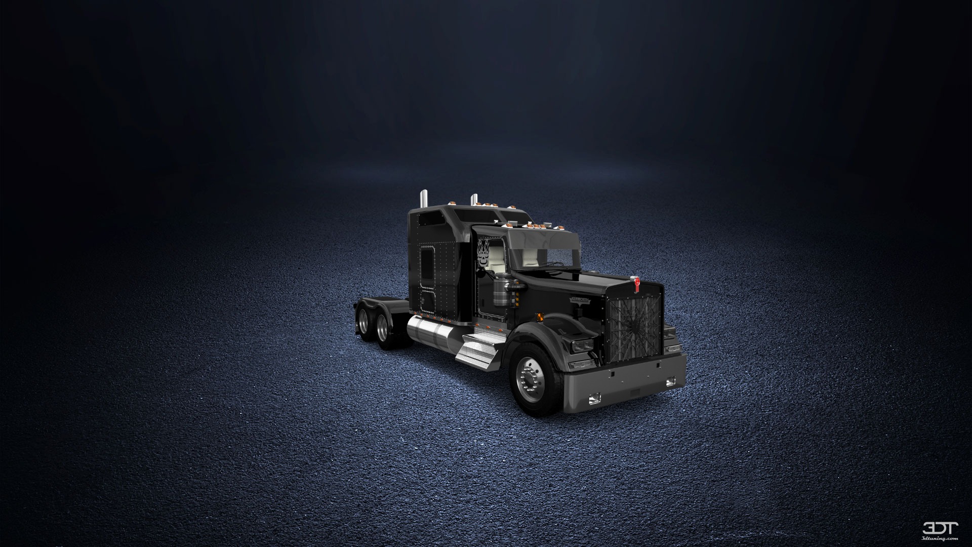 Kenworth W900 Sleeper Cab Truck 2015