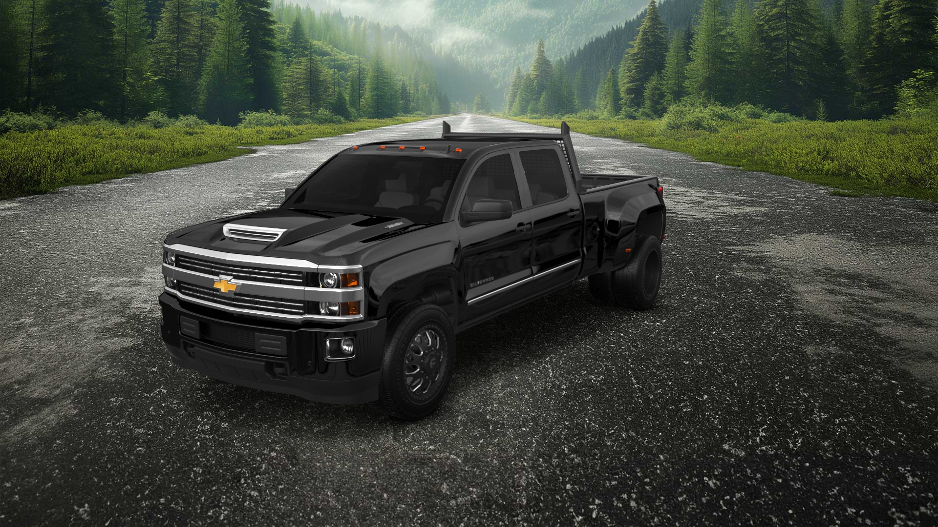 Chevrolet Silverado 3500 4 Door pickup truck 2015 tuning