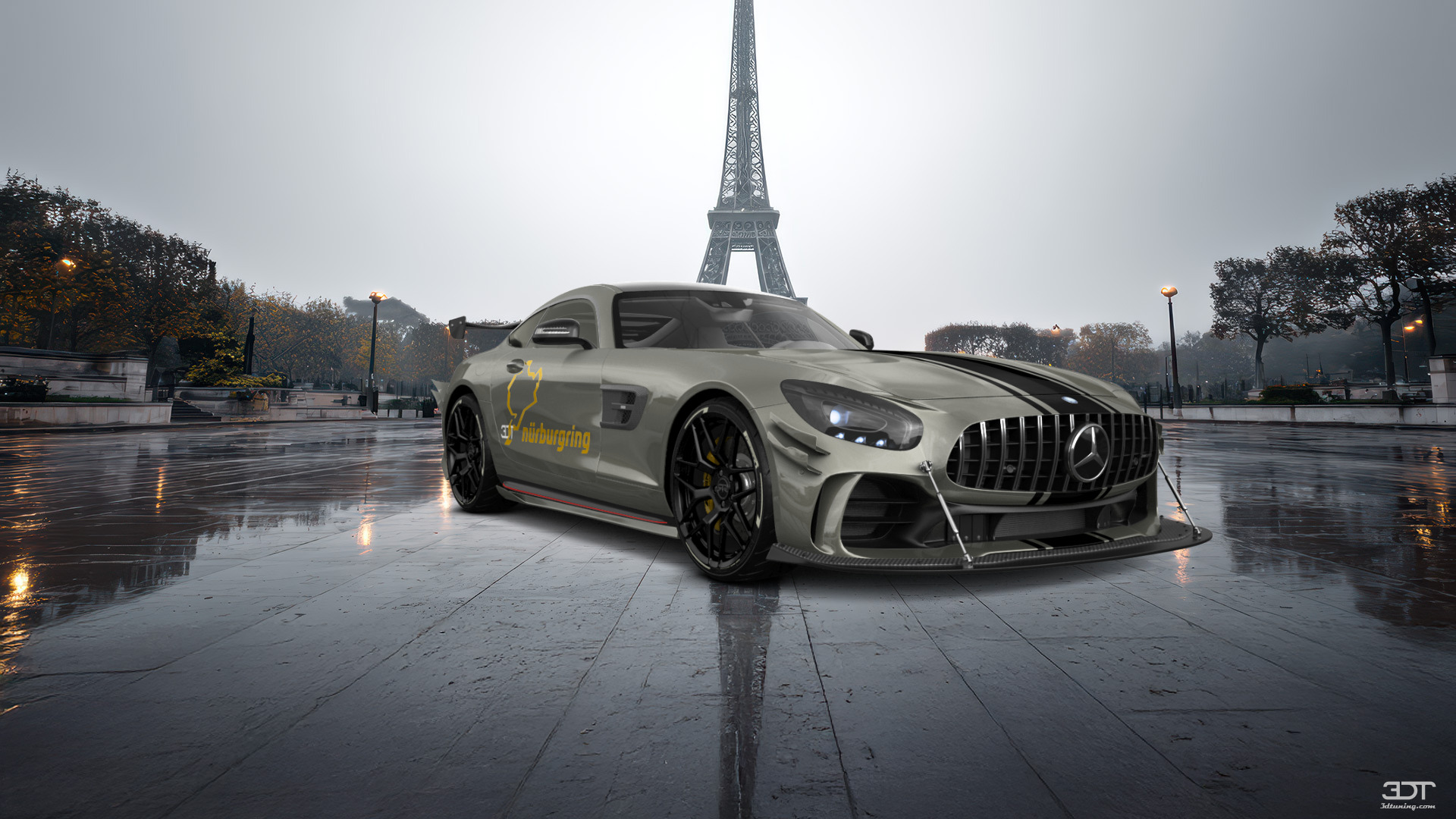 Mercedes AMG GT 2 door fastback coupe 2015 tuning
