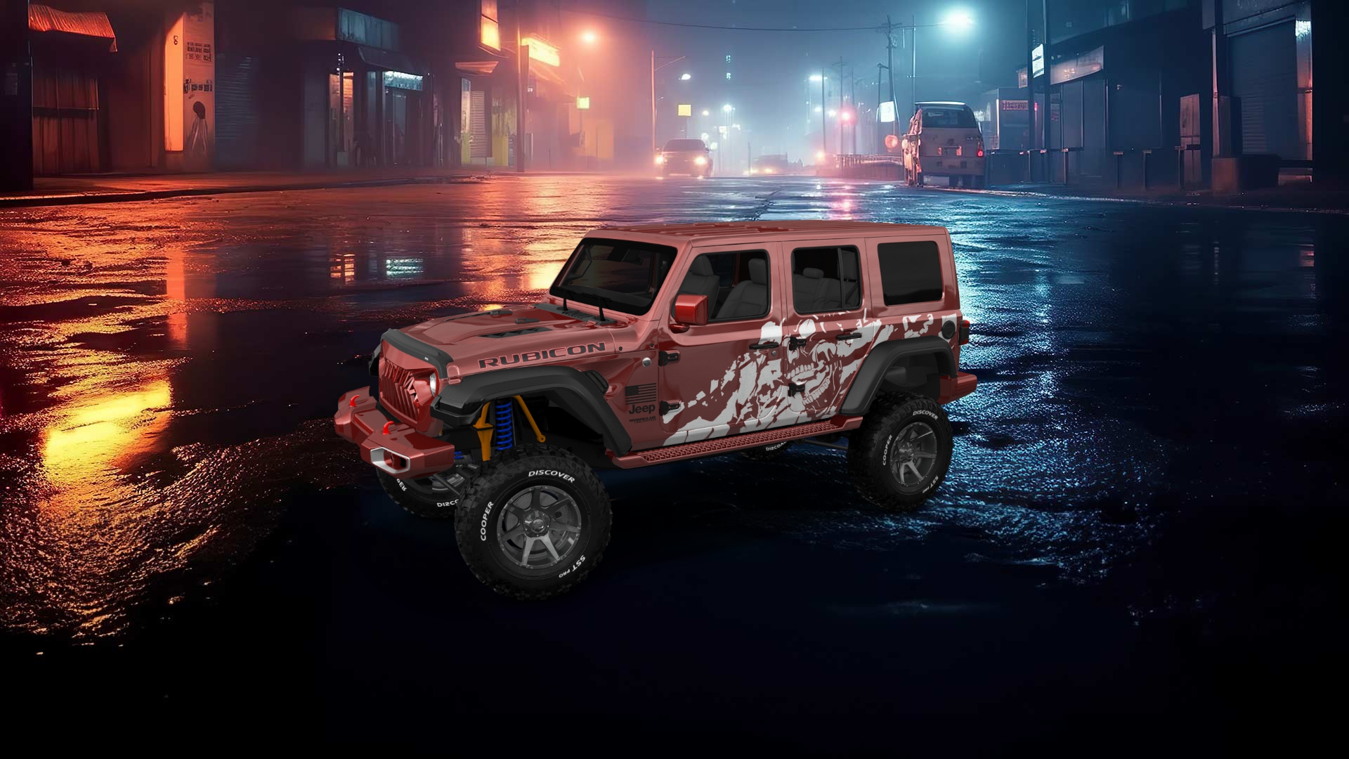 Jeep Wrangler Rubicon JL 4 Door SUV 2017 tuning