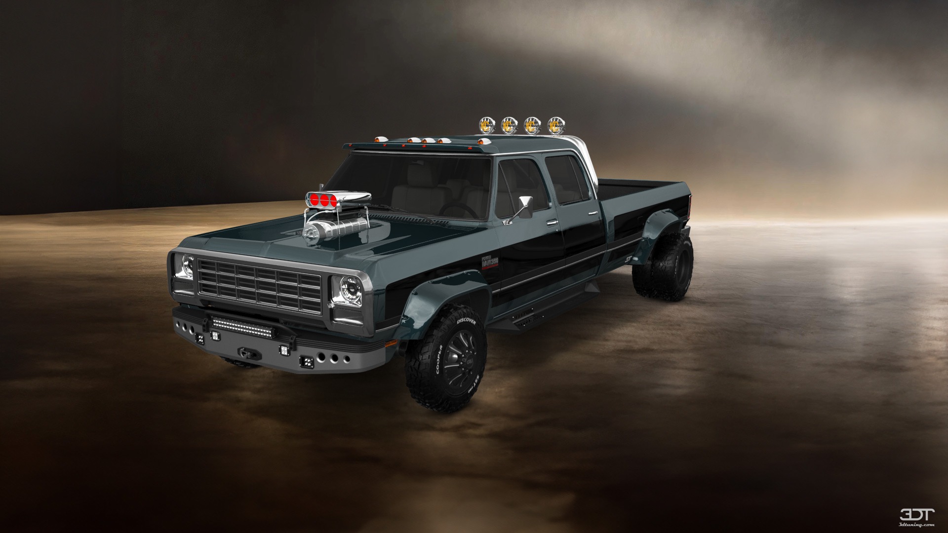 Dodge Ram 350 4 Door pickup truck 1991 tuning