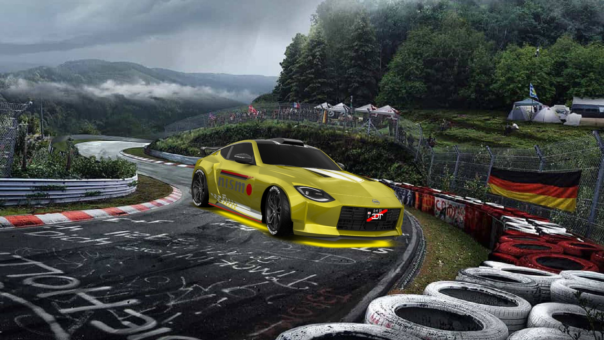 Nissan Z 2 door fastback coupe 2022 tuning