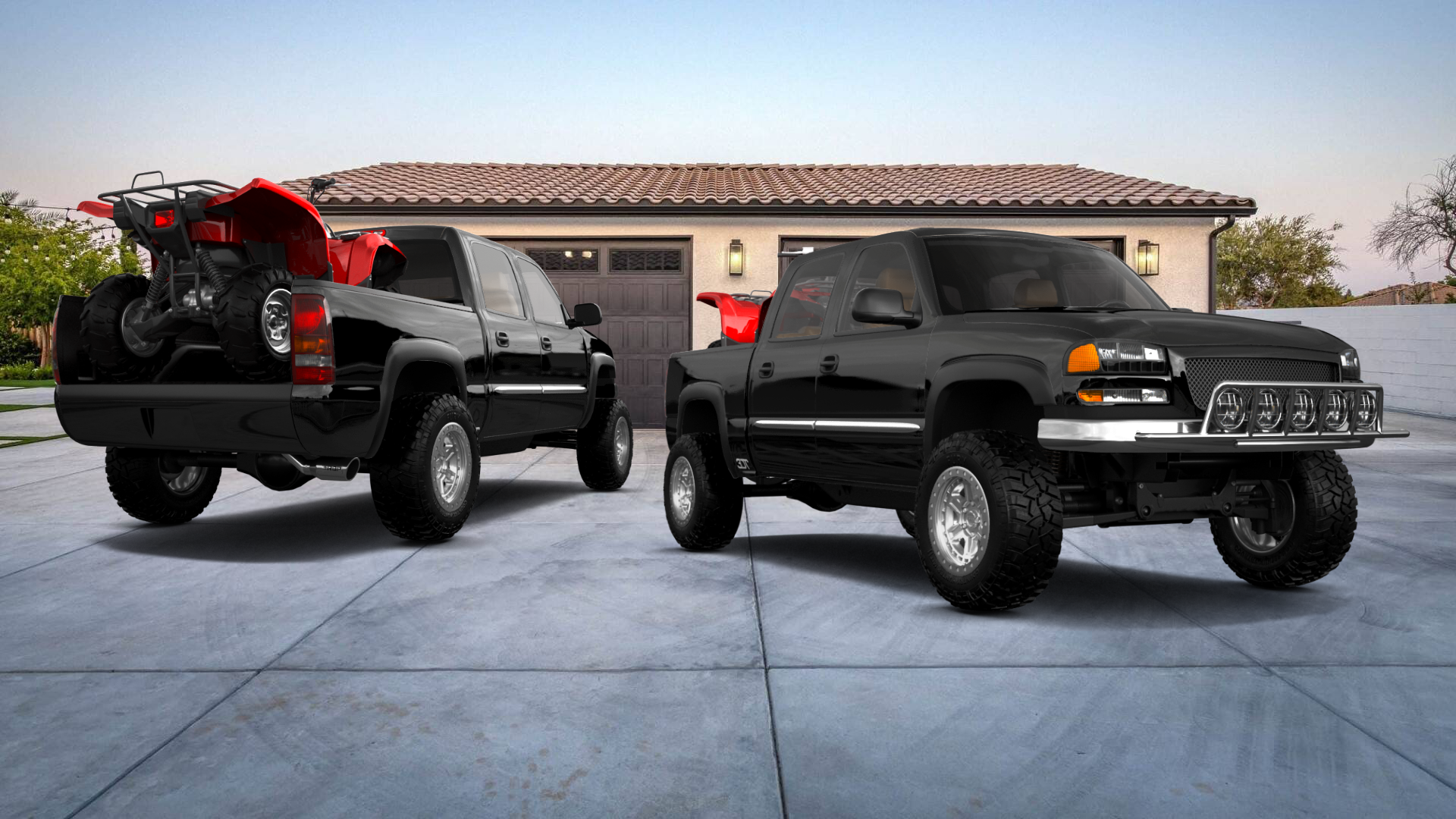 GMC Sierra 1500 Crew Cab Pickup Truck 2000