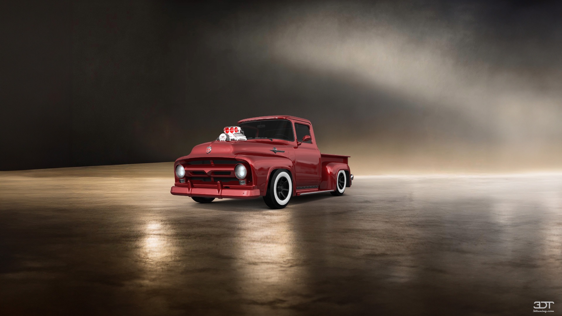Ford F-100 2 Door truck 1956 Images