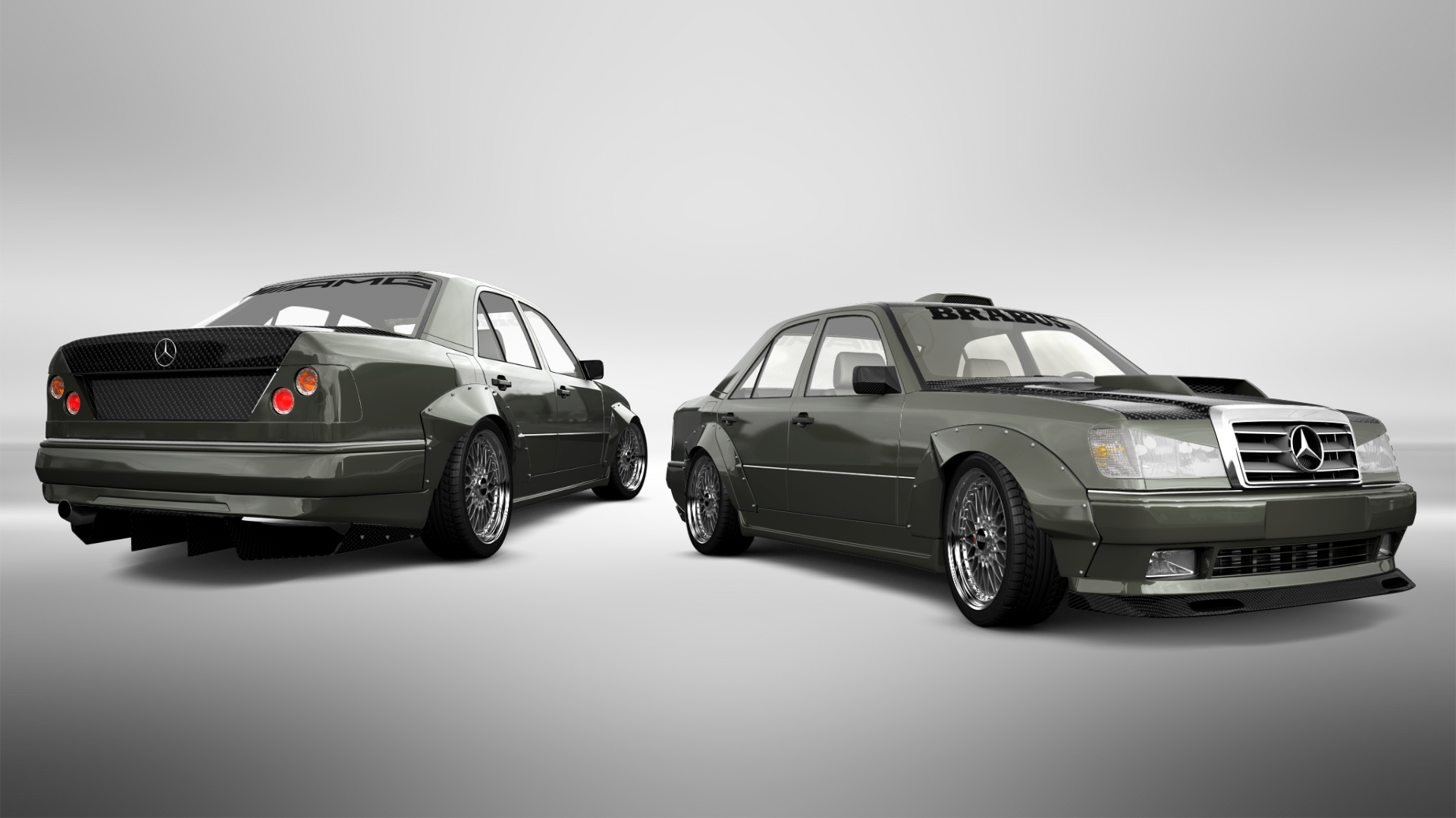 Mercedes E-Class Sedan 1984 tuning