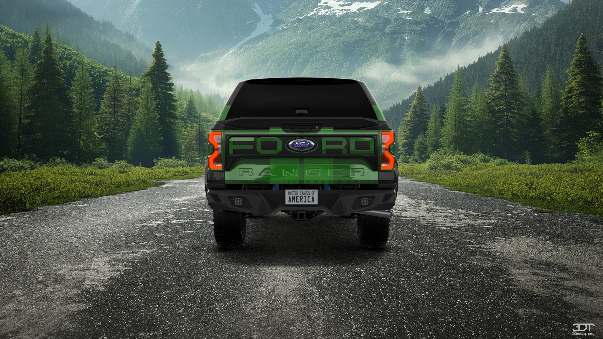 Ford Ranger 4 Door pickup truck 2022 Images