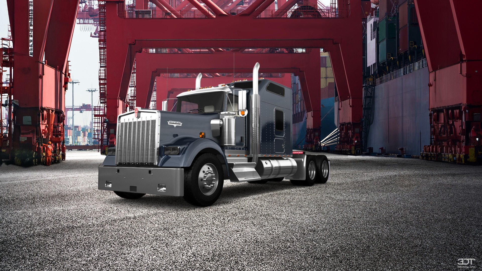 Kenworth W900 Sleeper Cab Truck 2015
