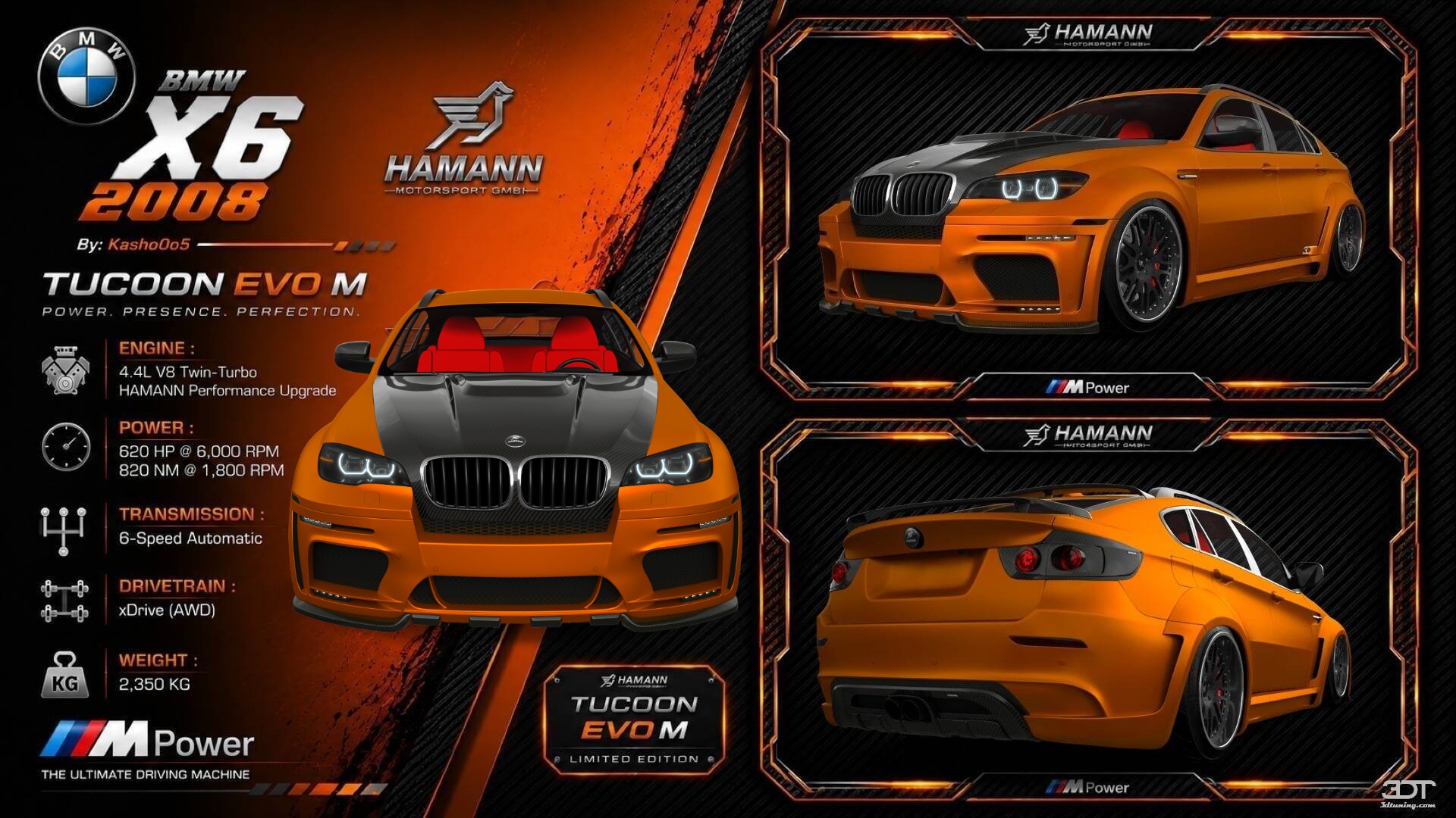 Tuning BMW X6 5 Door SUV 2008