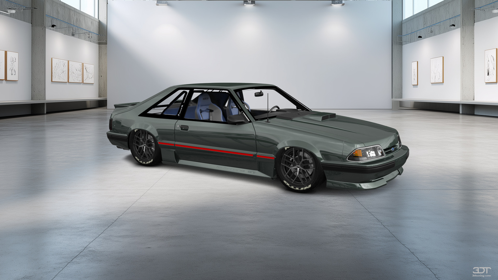 Ford Mustang 3 Door Hatchback 1988 tuning