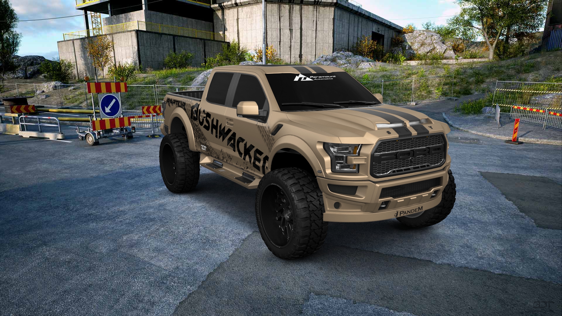 Ford F-150 Raptor 4 Door pickup truck 2017