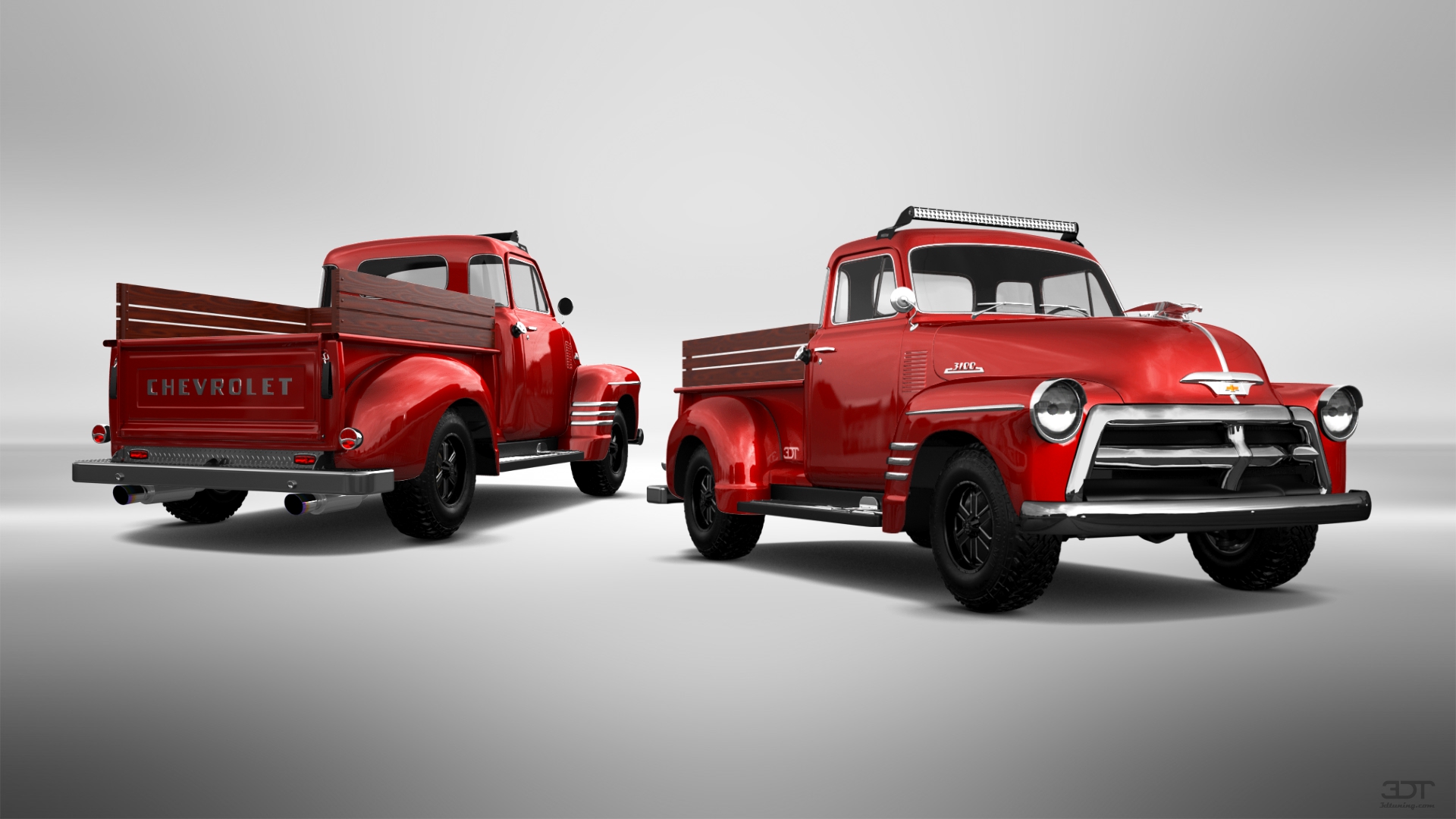 Chevrolet 3100 2 Door pickup truck 1954 tuning