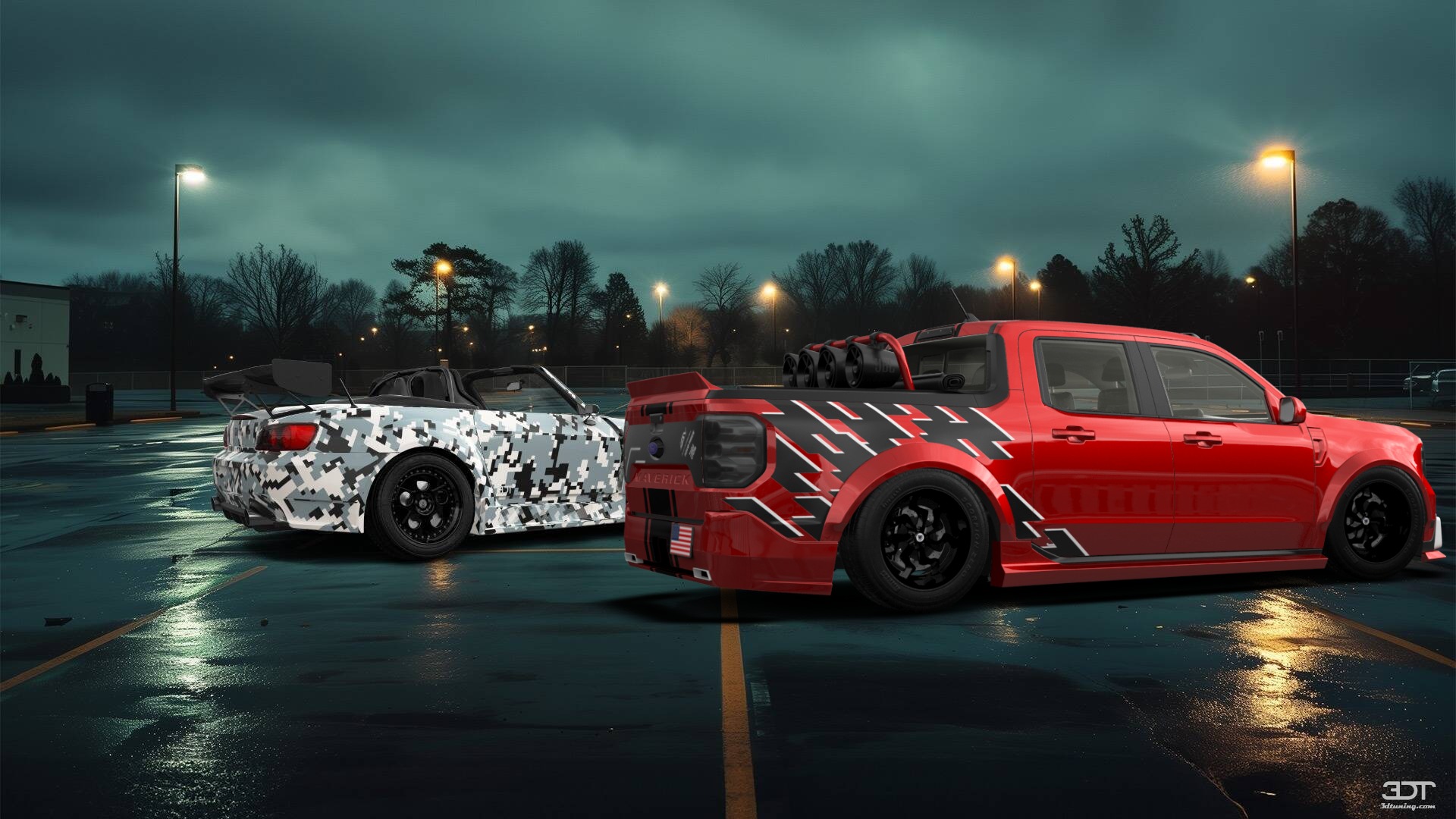 Ford Maverick 4 Door pickup truck 2022 Images