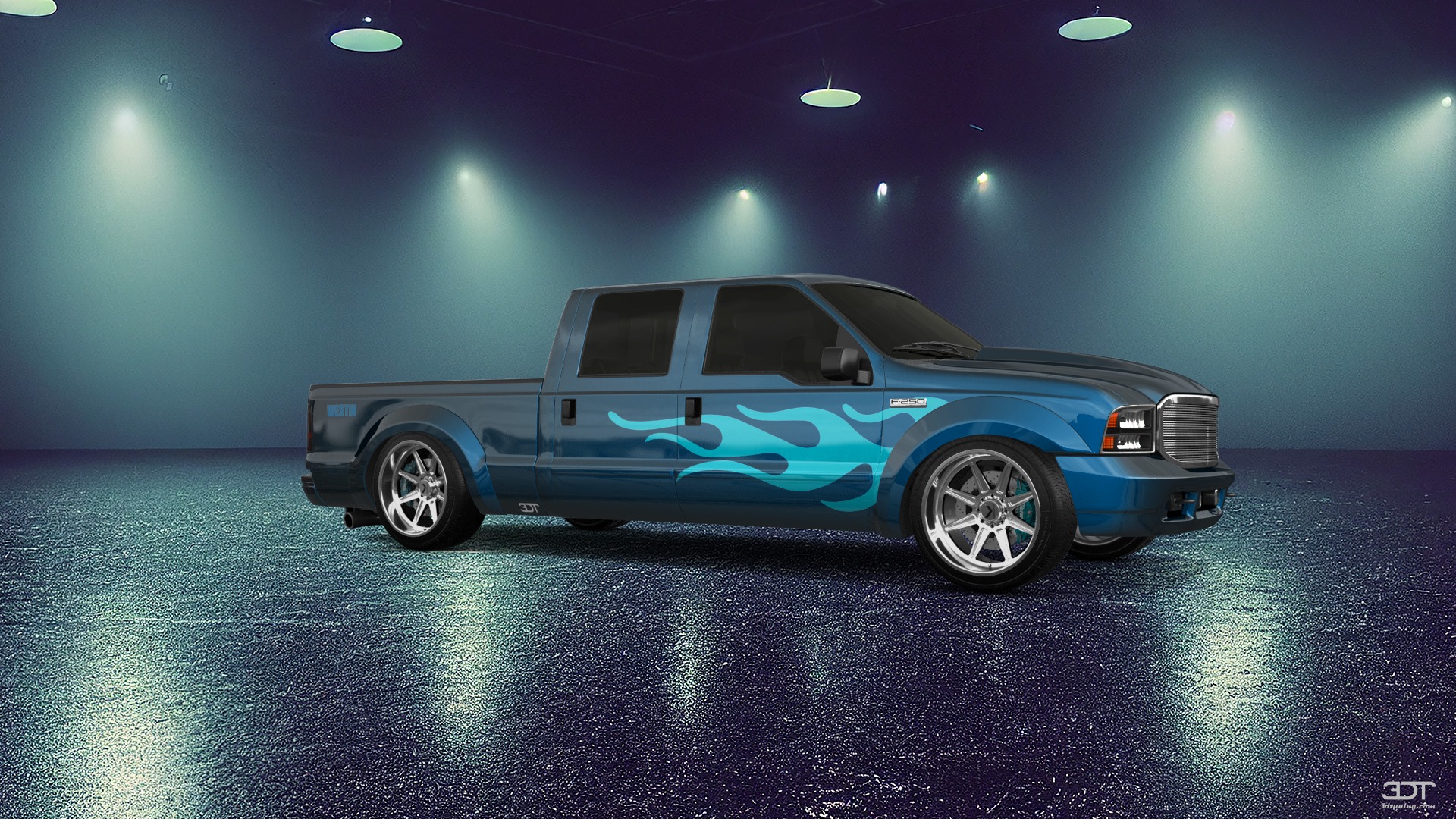 Ford F-250 Crew Cab 4 Door pickup truck 1999