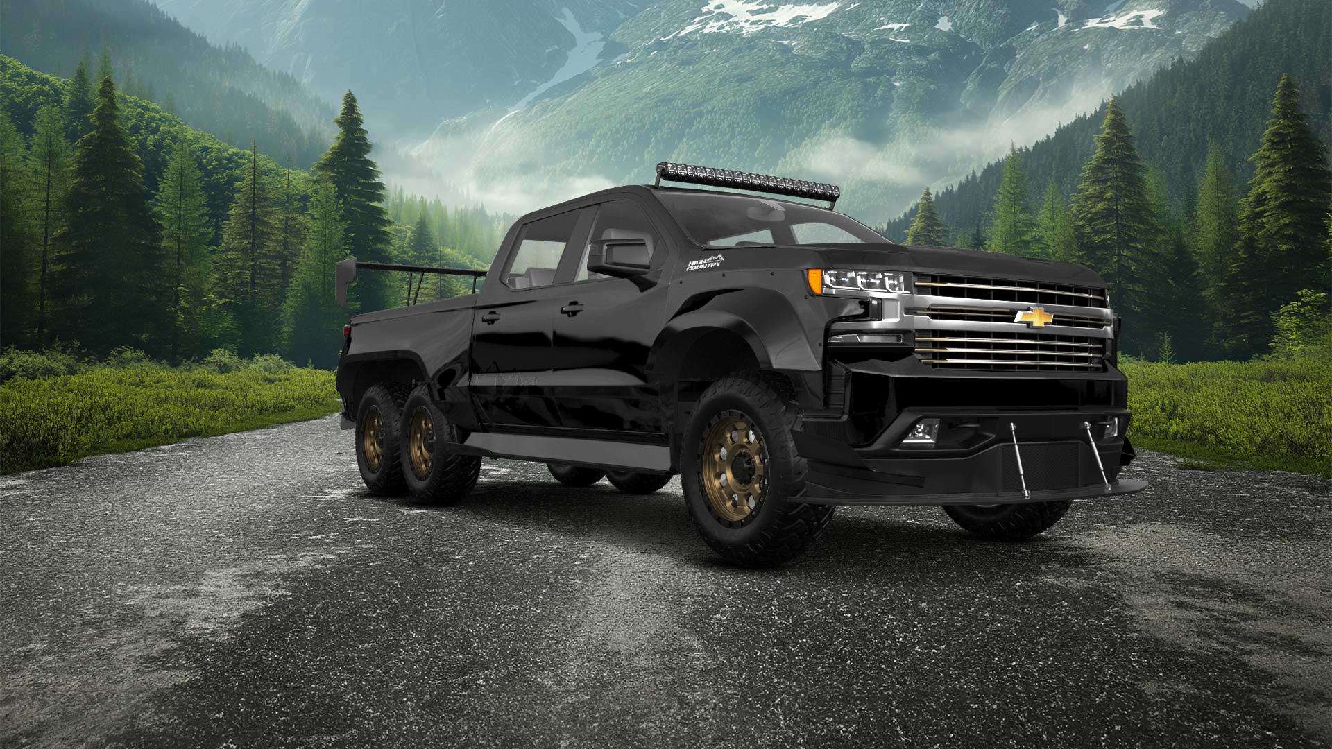 Chevrolet Silverado Hennessey Goliath 6X6 Truck 2020