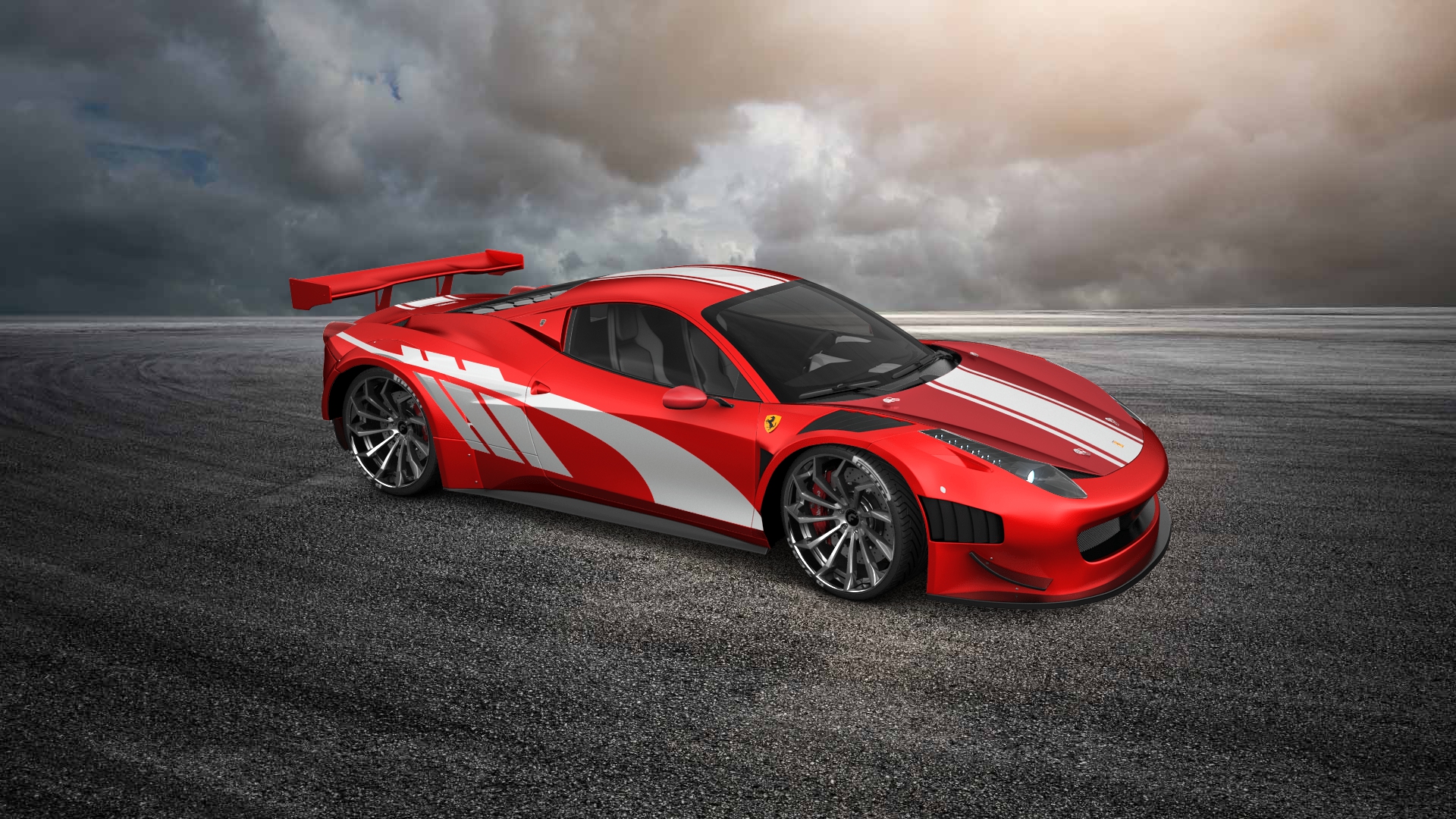 Ferrari 458 Italia 2 door spider 2010 tuning