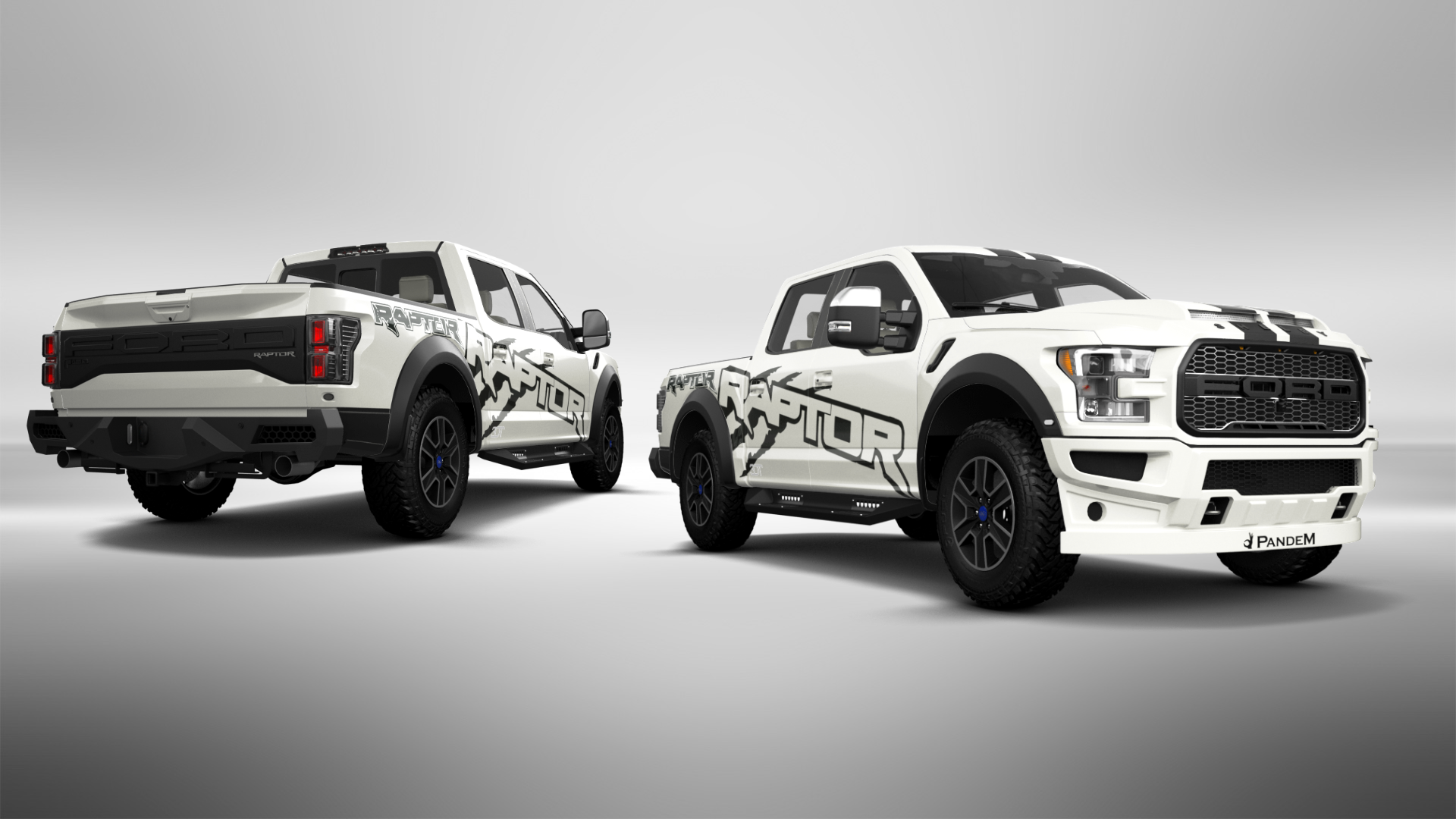 Ford F-150 Raptor 4 Door pickup truck 2017 tuning