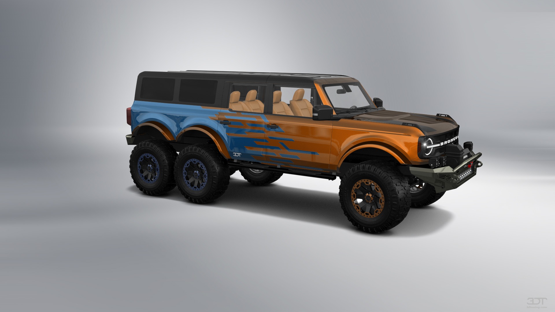 Ford Bronco 6X6 4 Door pickup truck 2021 Images