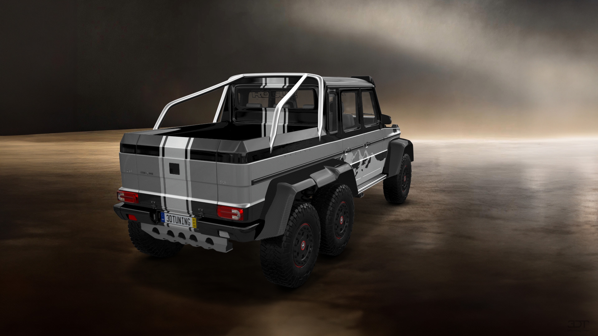 Mercedes G 63 AMG 6x6 4 Door pickup truck 2013