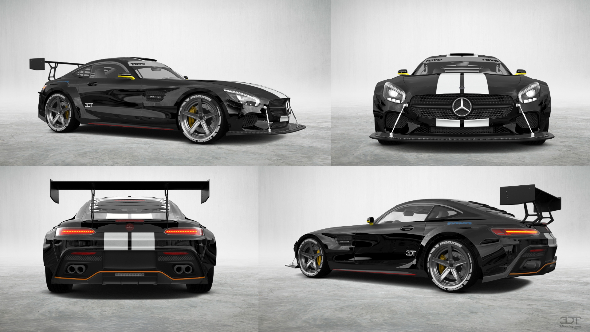 Mercedes AMG GT 2 door fastback coupe 2015