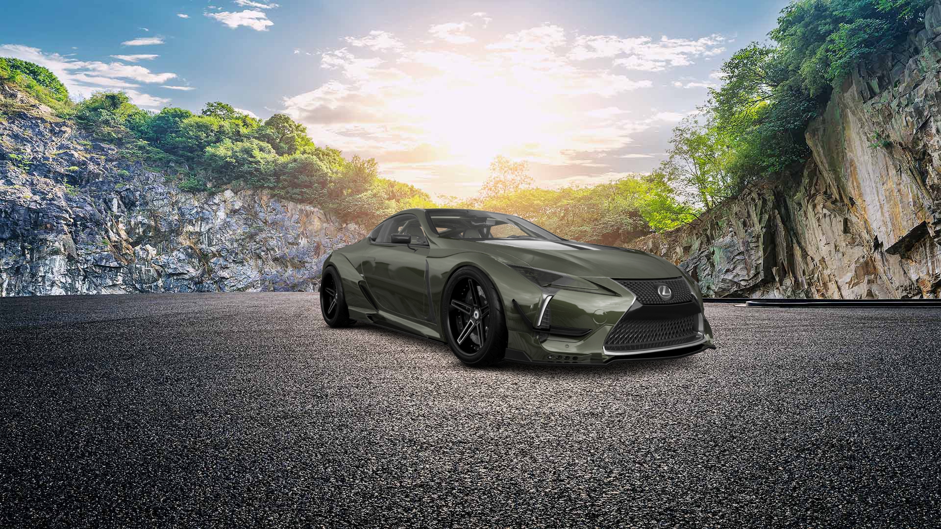 Lexus LC500 2 door fastback coupe 2017