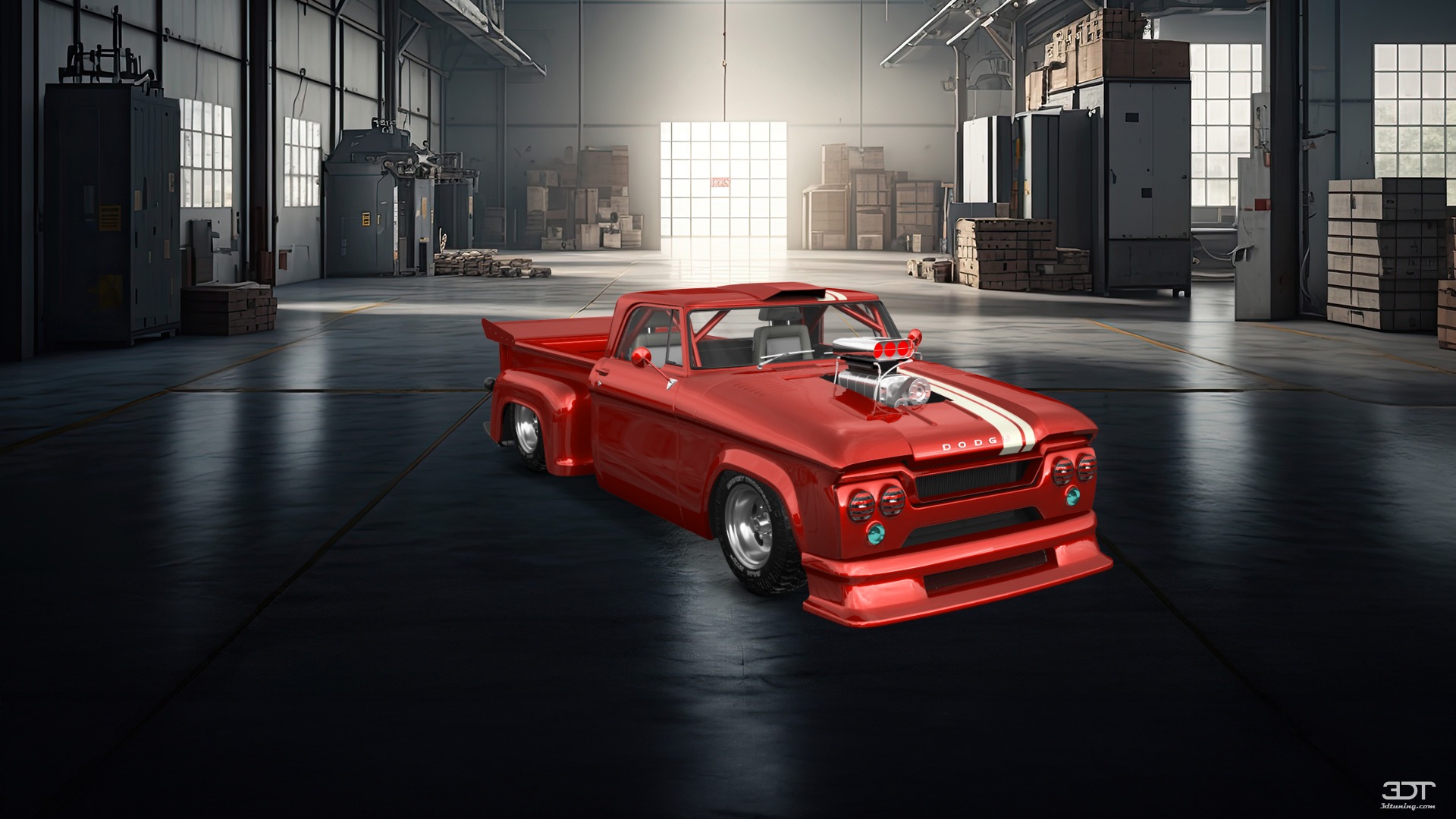 Dodge D-100 Stepside 2 Door pickup truck 1961