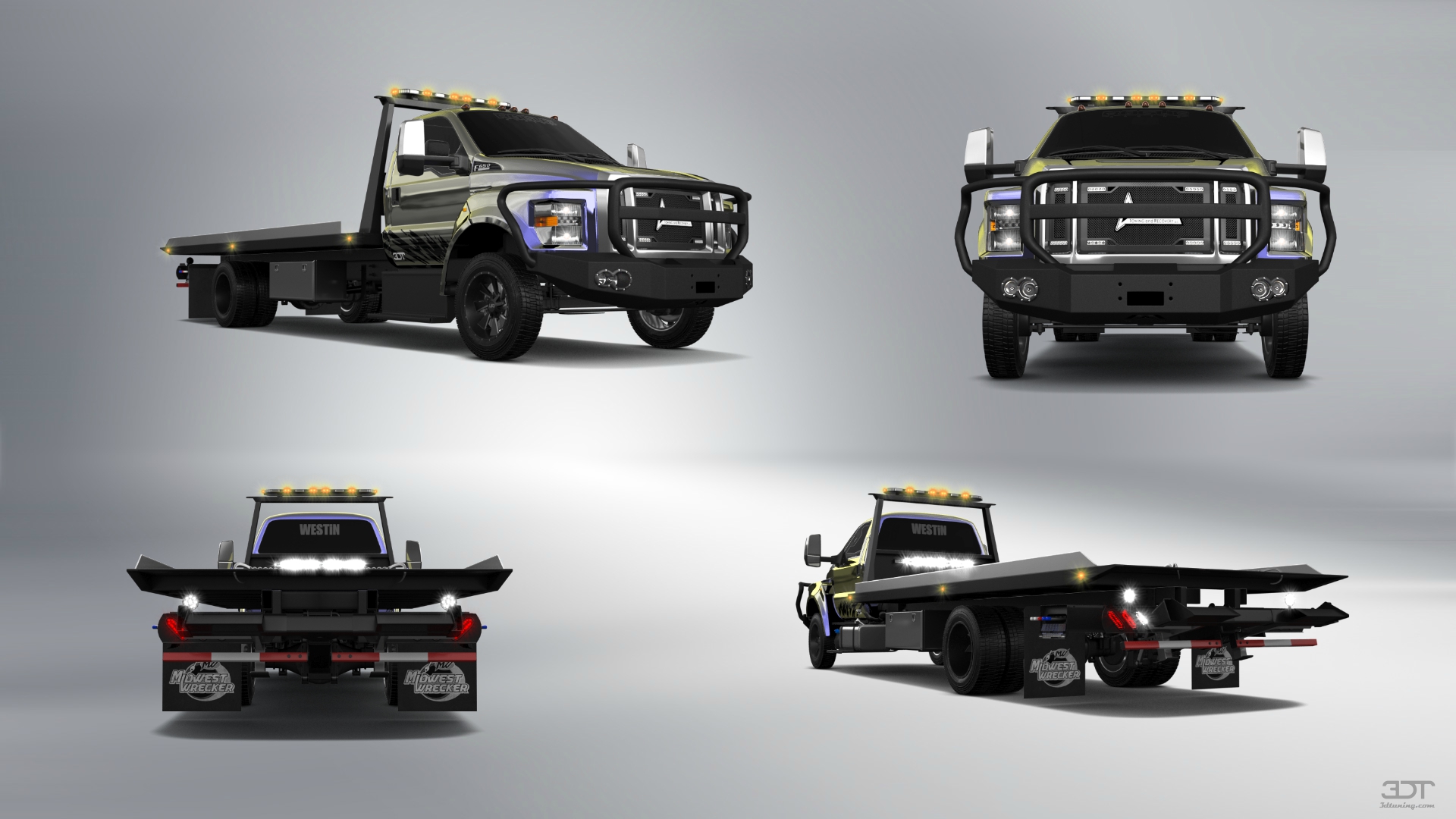Ford F-650 Tow Truck Pickup 2016 tuning