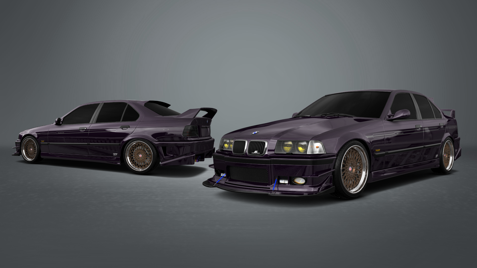 BMW 3 Series 4 Door Saloon 1990 tuning