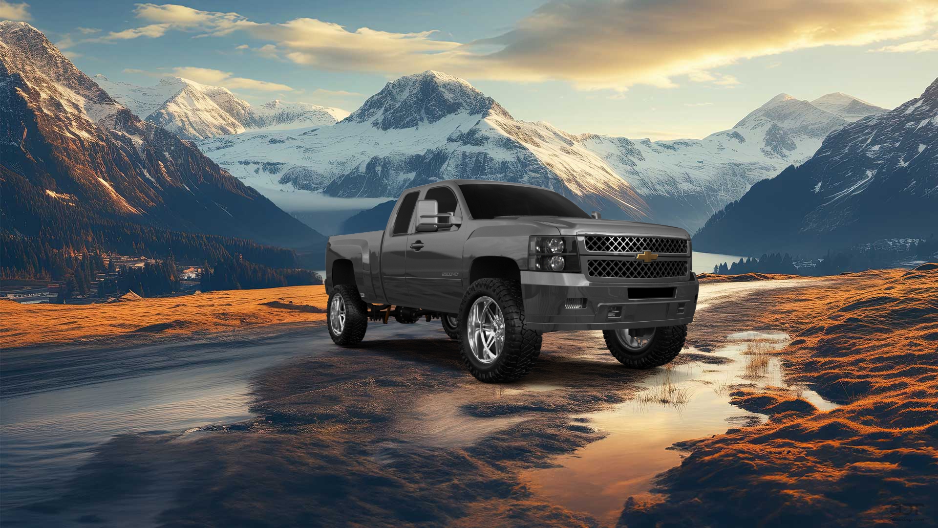 Chevrolet Silverado 2500 HD Extended Cab Pickup Truck 2007
