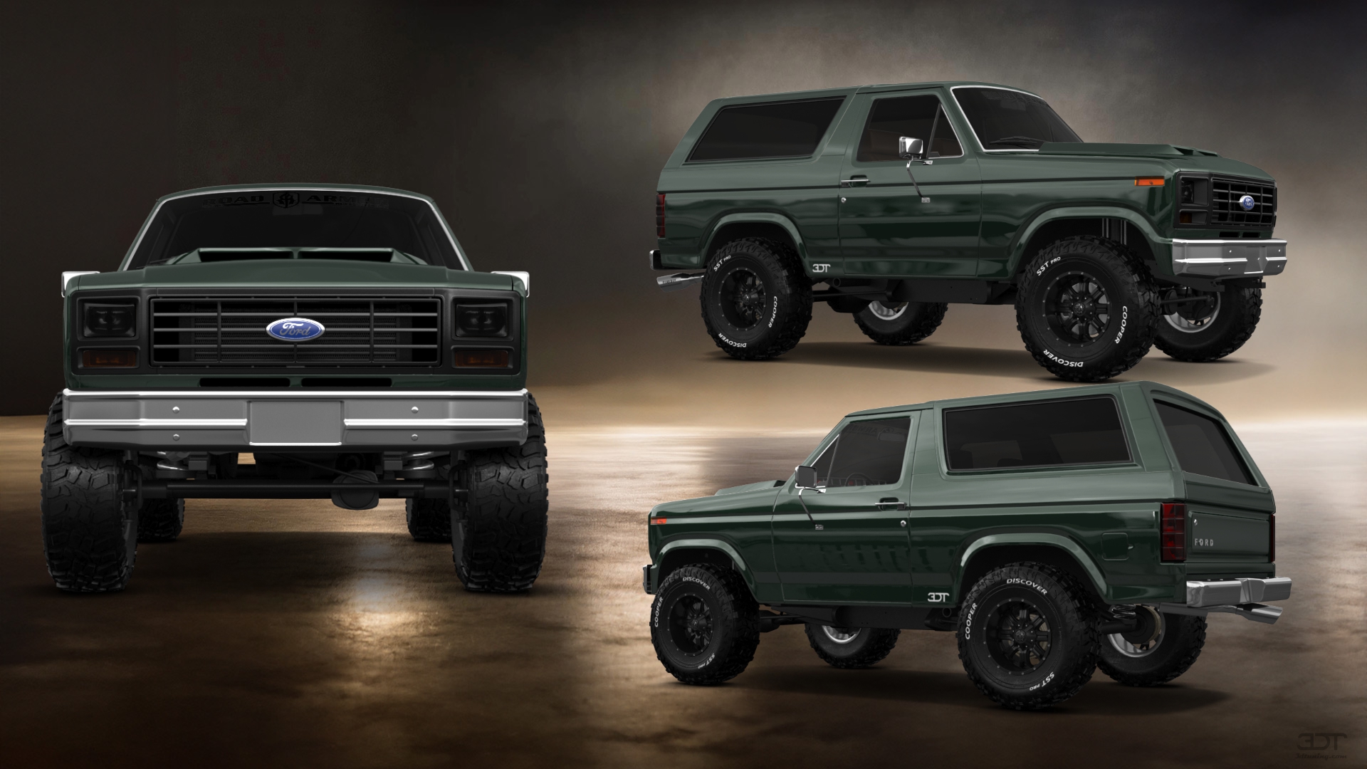 Ford Bronco 3 Door SUV 1980 tuning