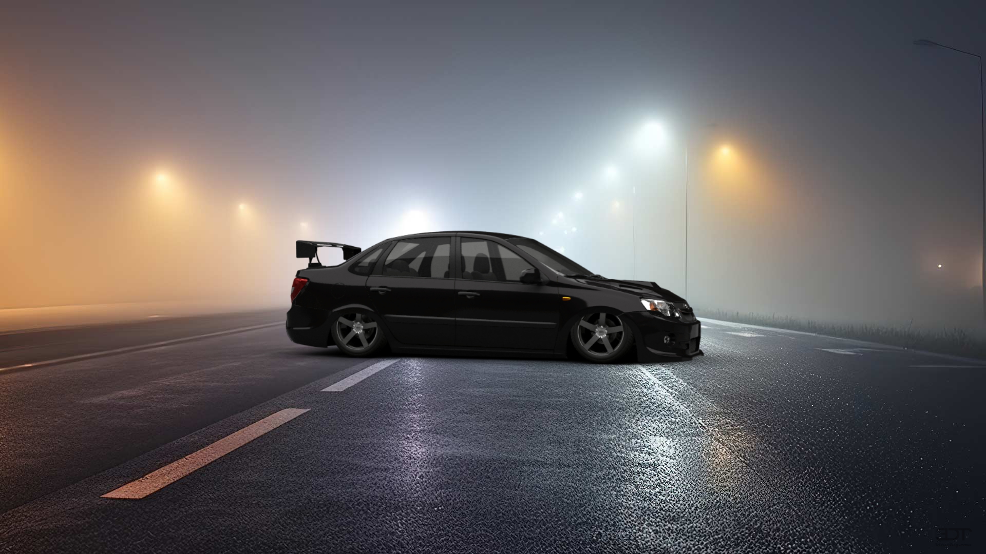 Lada Granta Sport sedan 2012 tuning