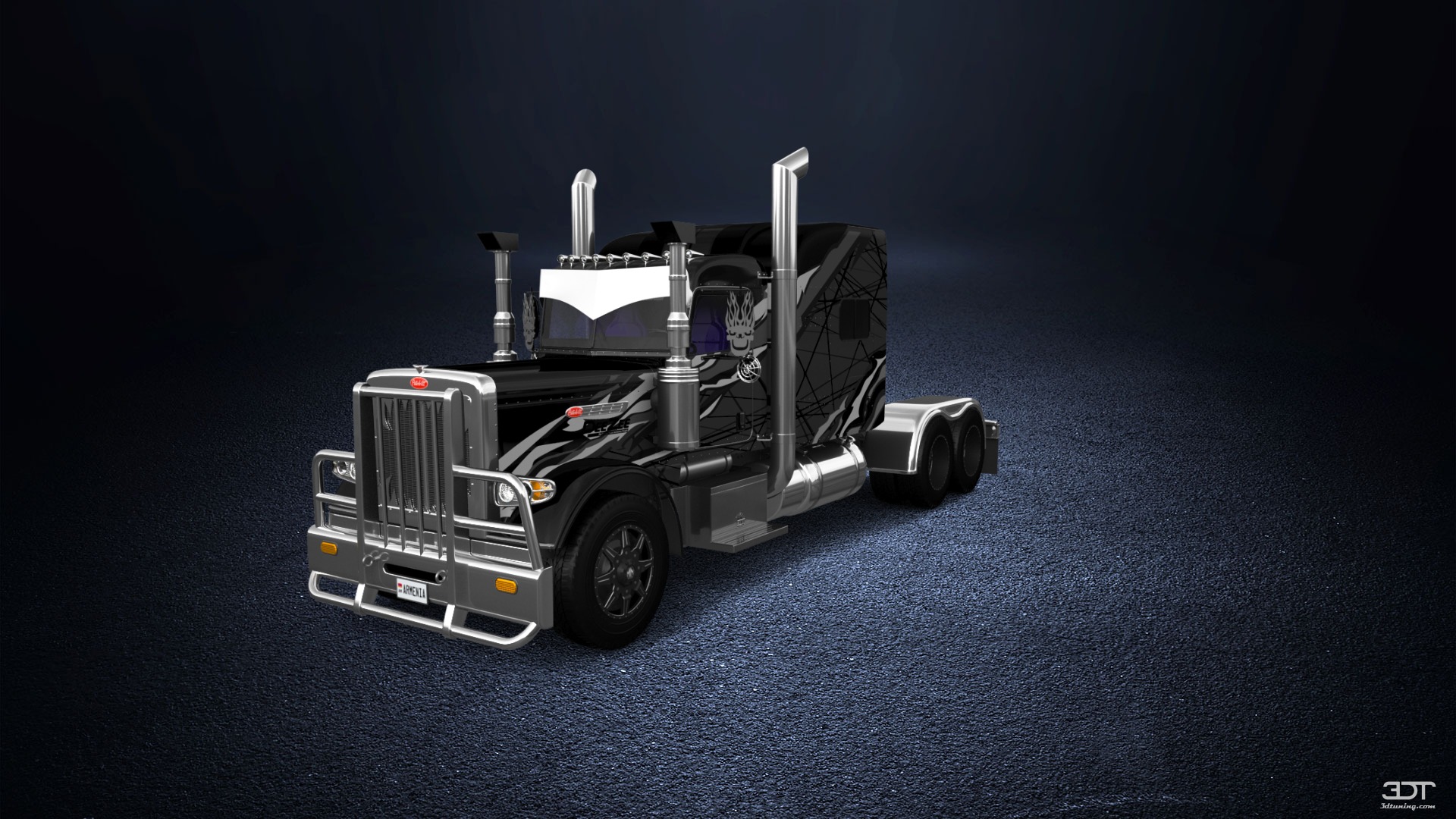 Peterbilt 389 Sleeper Cab Truck 2016 tuning