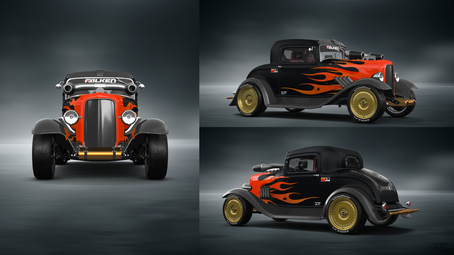 Ford Model B Deluxe 2 Door Coupe 1932