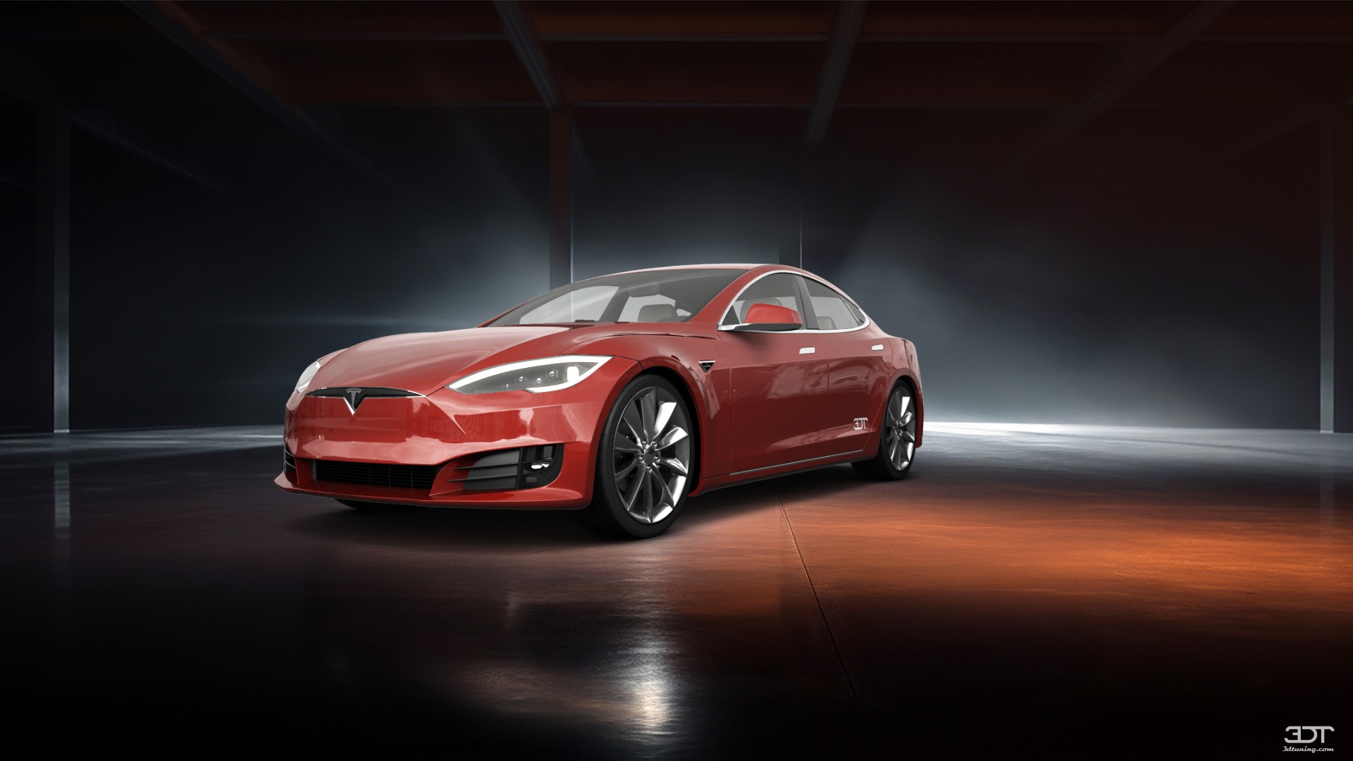 Tesla Model S 5 Door Liftback 2013 tuning