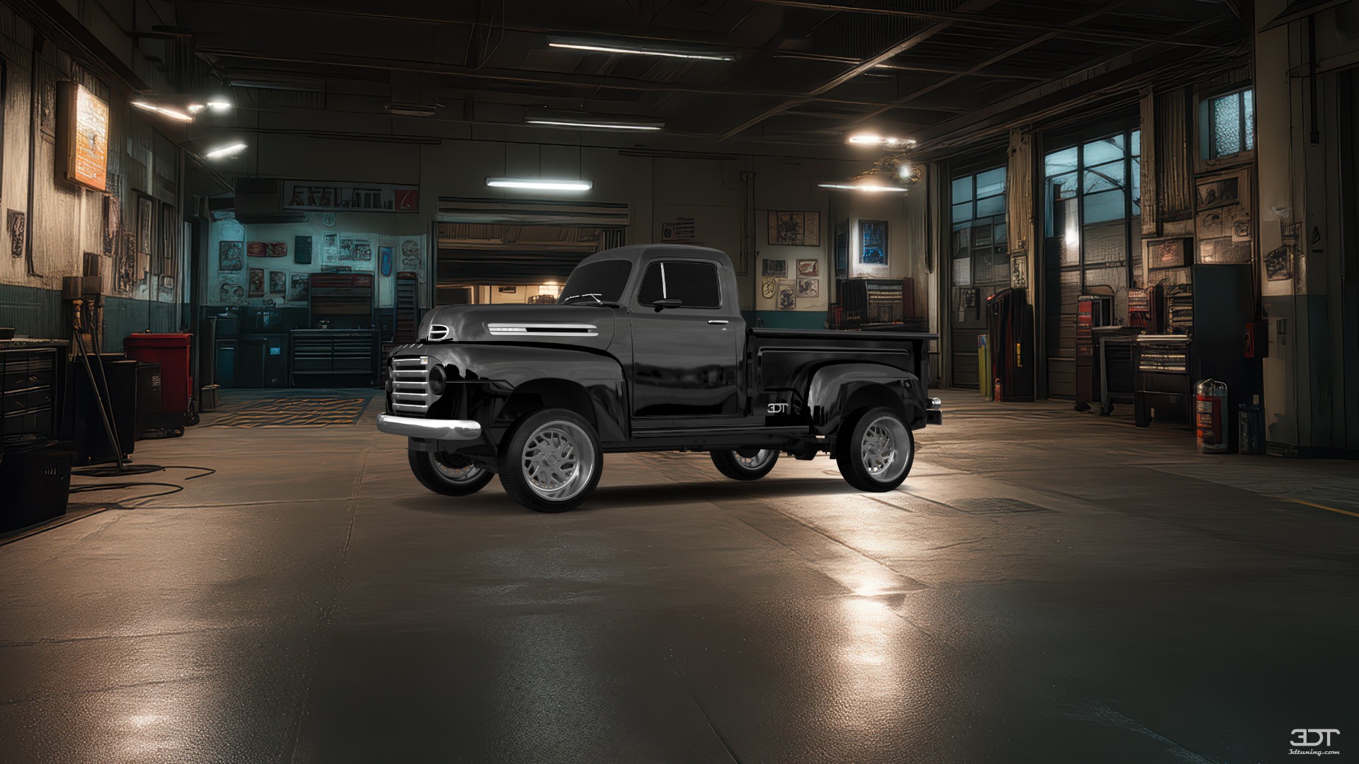 Ford F1 2 Door pickup truck 1949 tuning