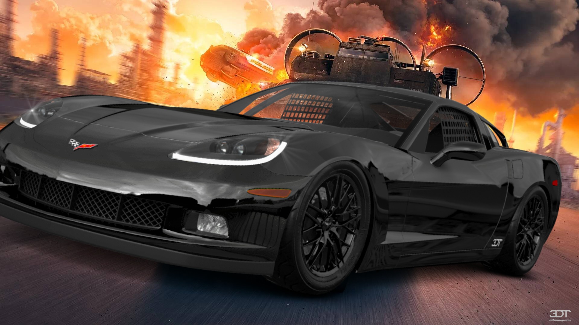 Tuning Chevrolet Corvette 2 Door Coupe 2004