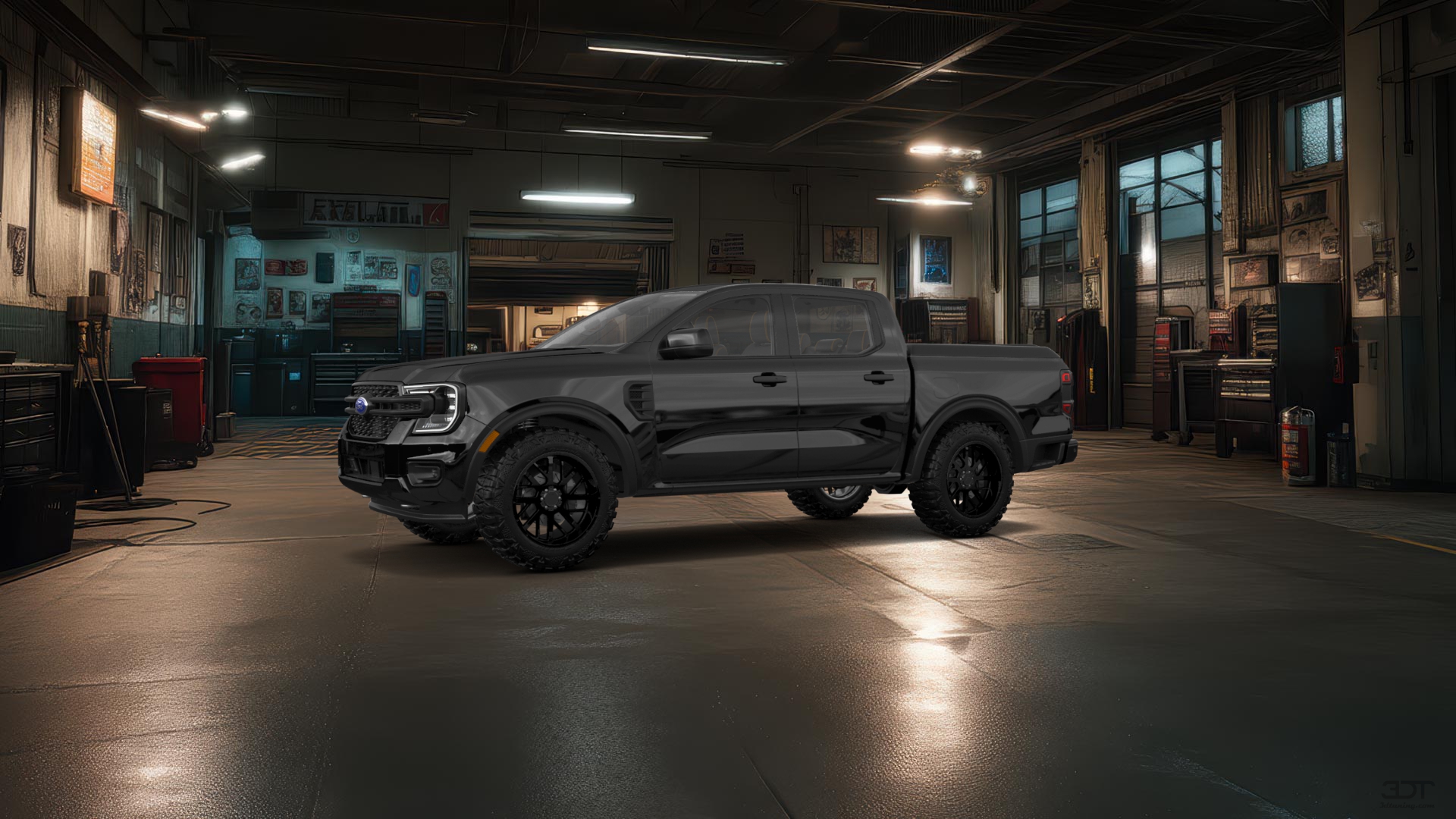 Ford Ranger 4 Door pickup truck 2022 tuning