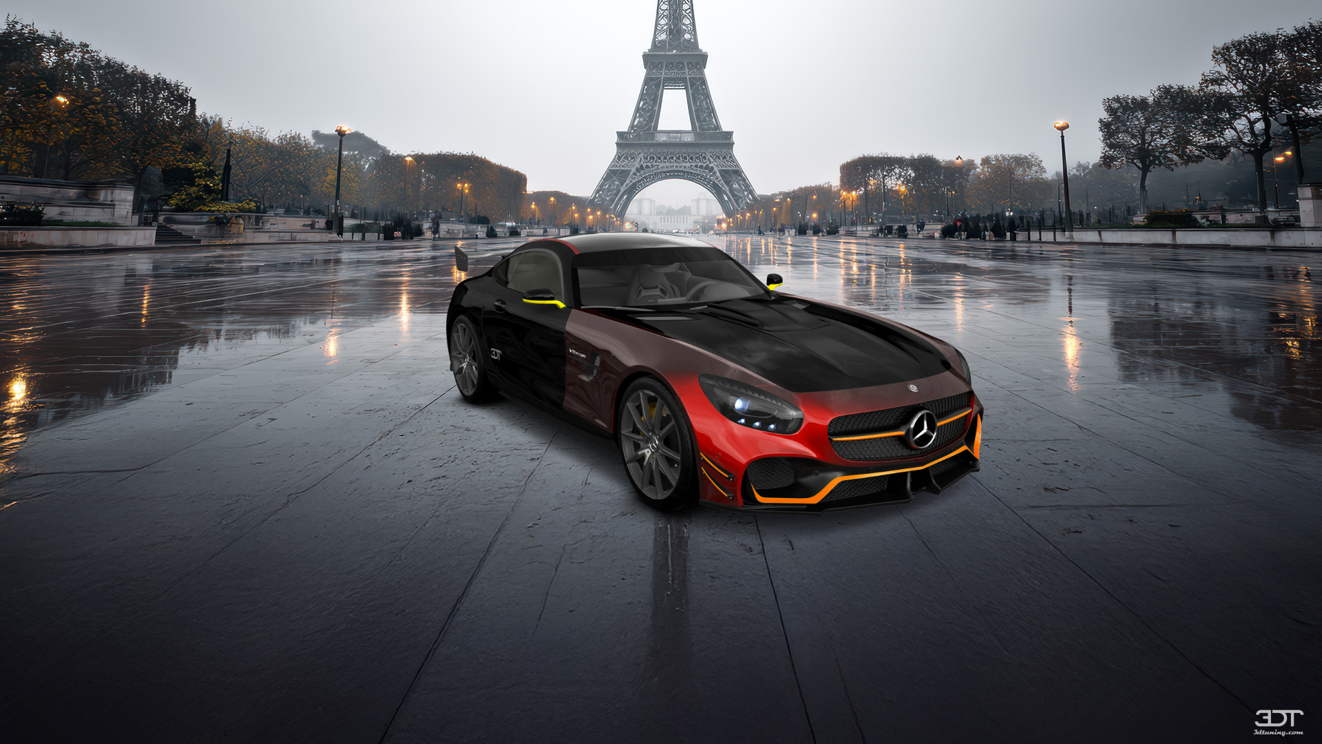 Mercedes AMG GT 2 door fastback coupe 2015 tuning