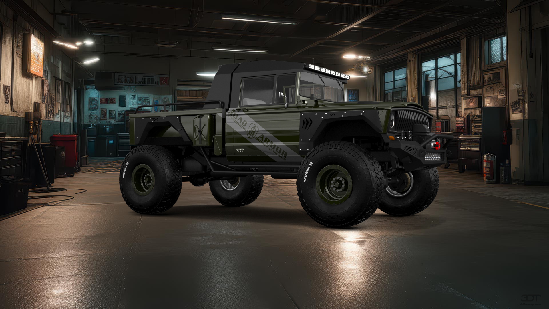 Jeep Kaiser M715 2 Door pickup truck 1968 Images