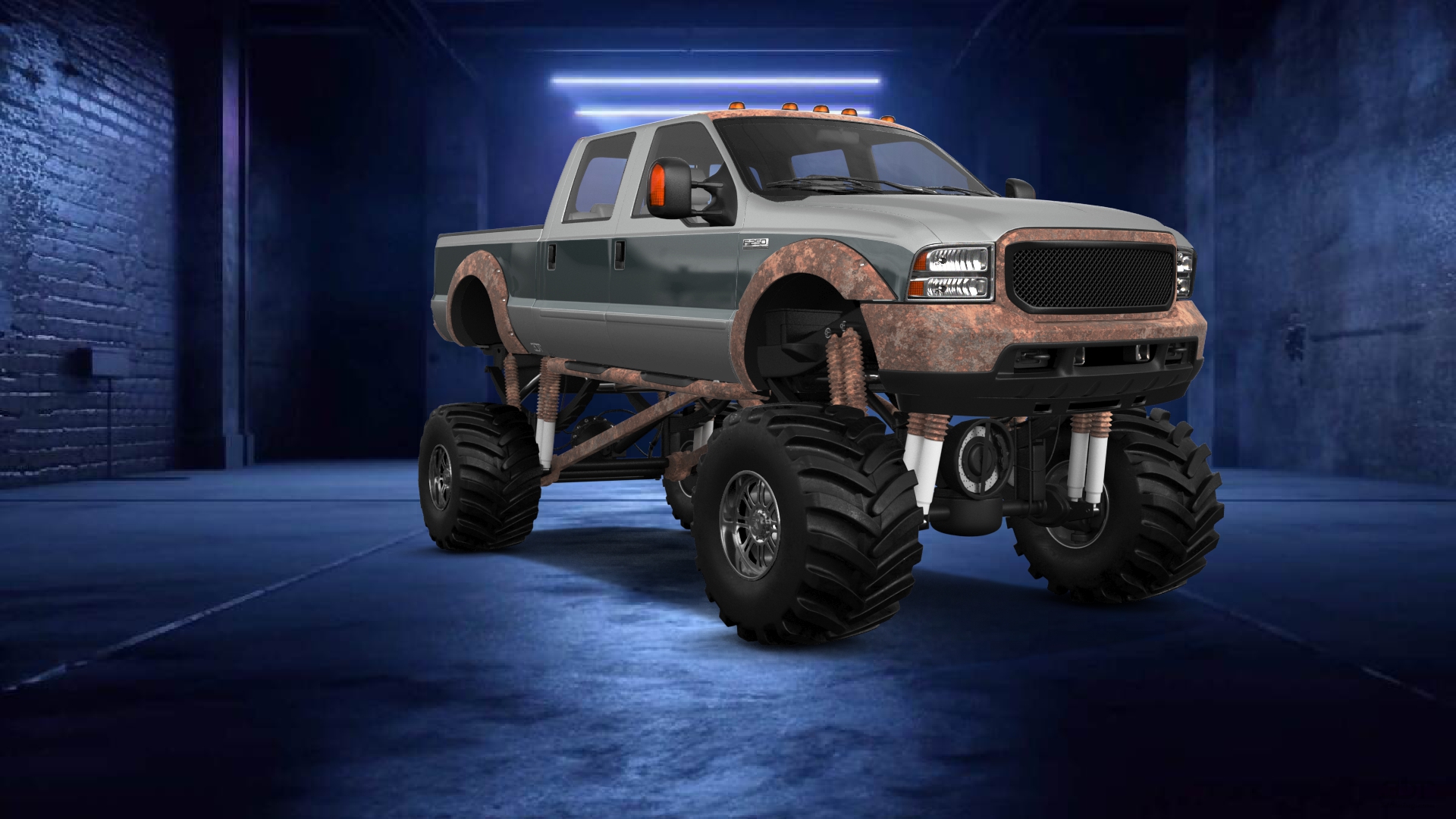 Ford F-250 Crew Cab 4 Door pickup truck 1999