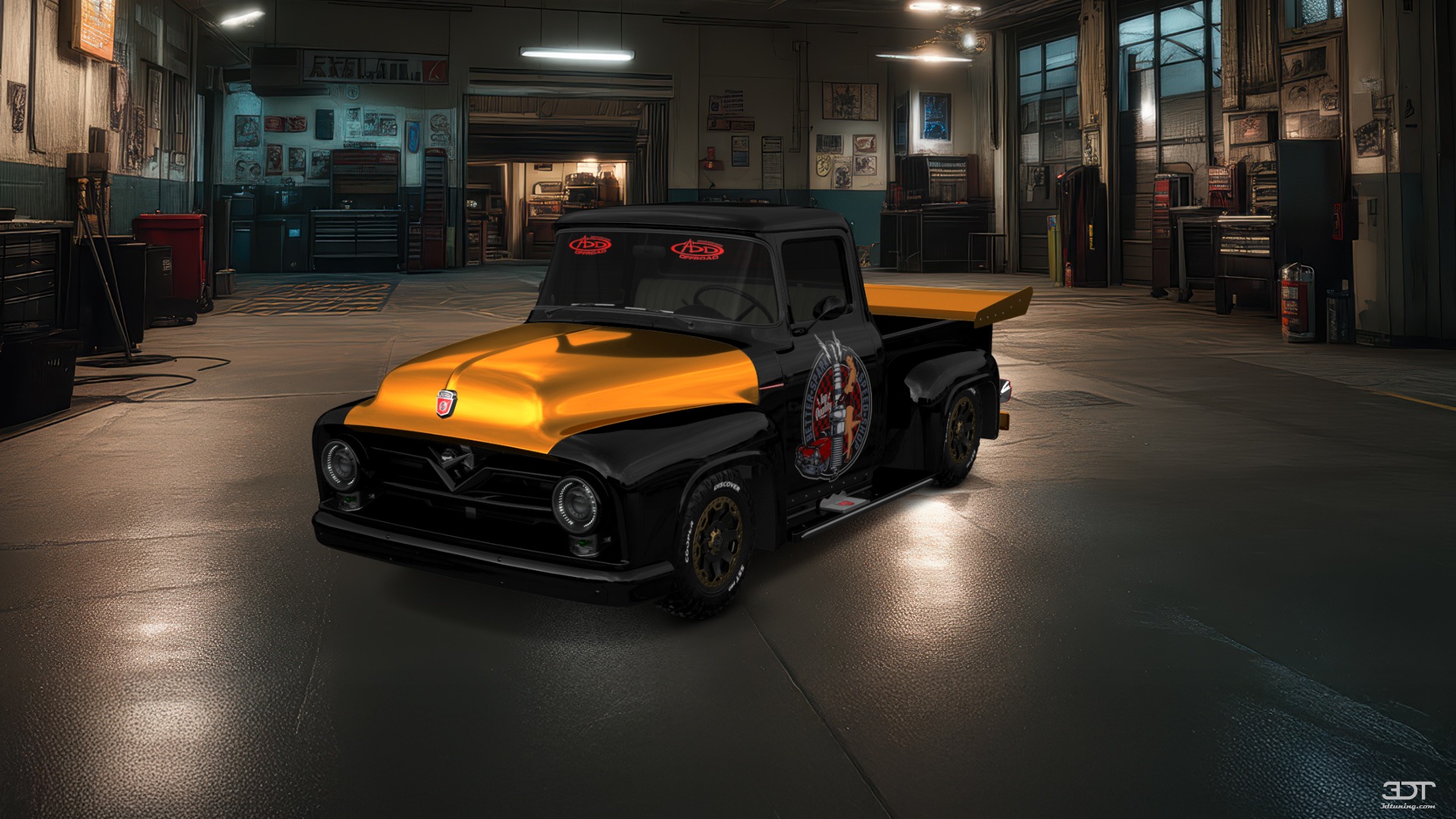 Ford F-100 2 Door truck 1956 tuning
