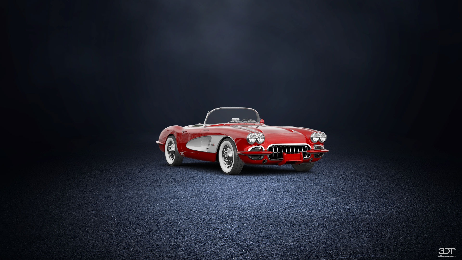 Tuning Chevrolet Corvette Convertible Coupe 1958