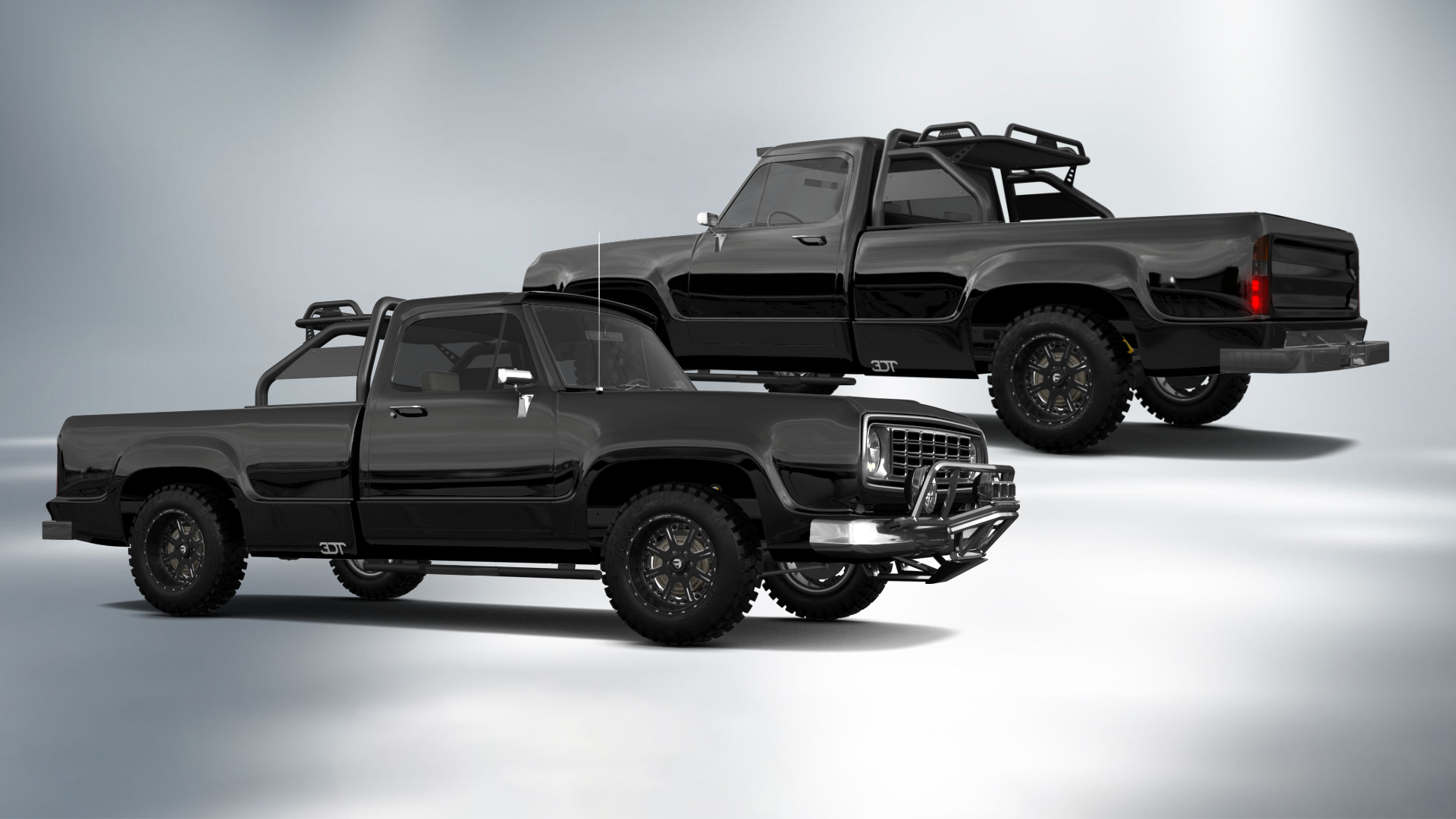 Dodge Power Wagon W200 2 Door pickup truck 1972
