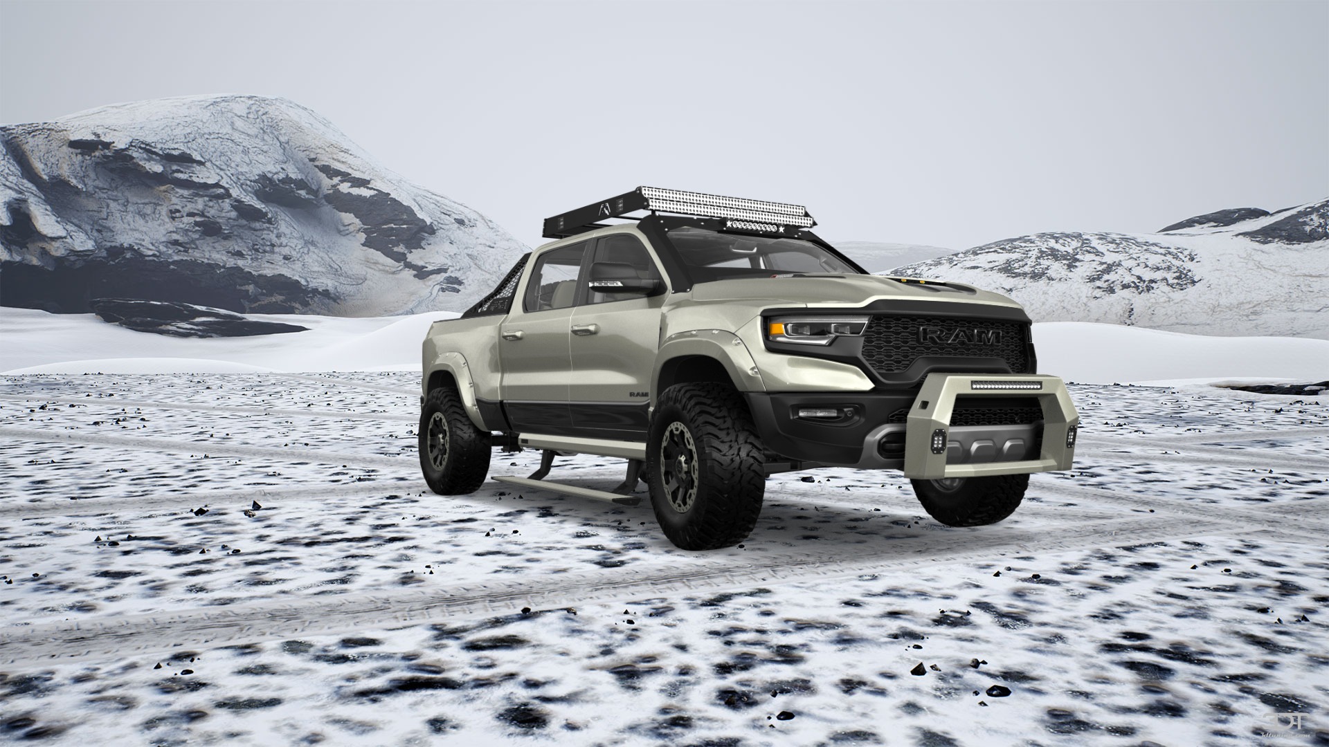 Dodge Ram 1500 TRX 4 Door pickup truck 2021