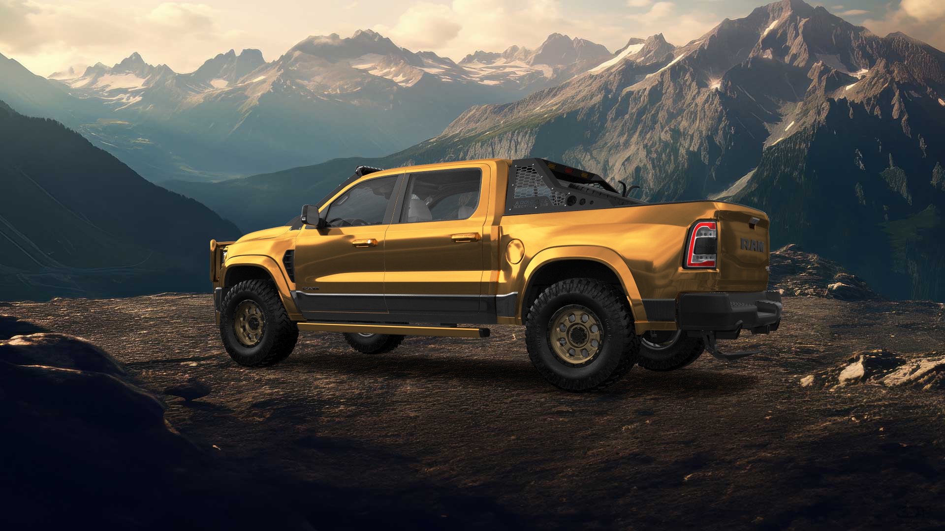Dodge Ram 1500 TRX 4 Door pickup truck 2021