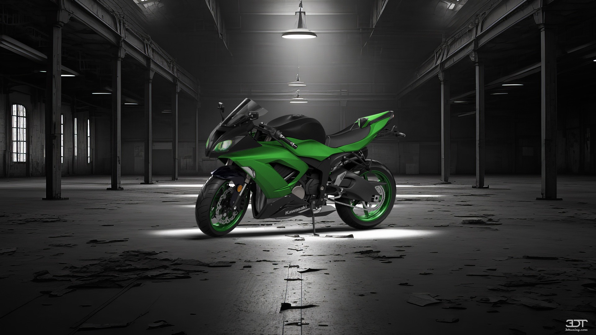 Kawasaki Ninja ZX 6R Sport Bike 2015